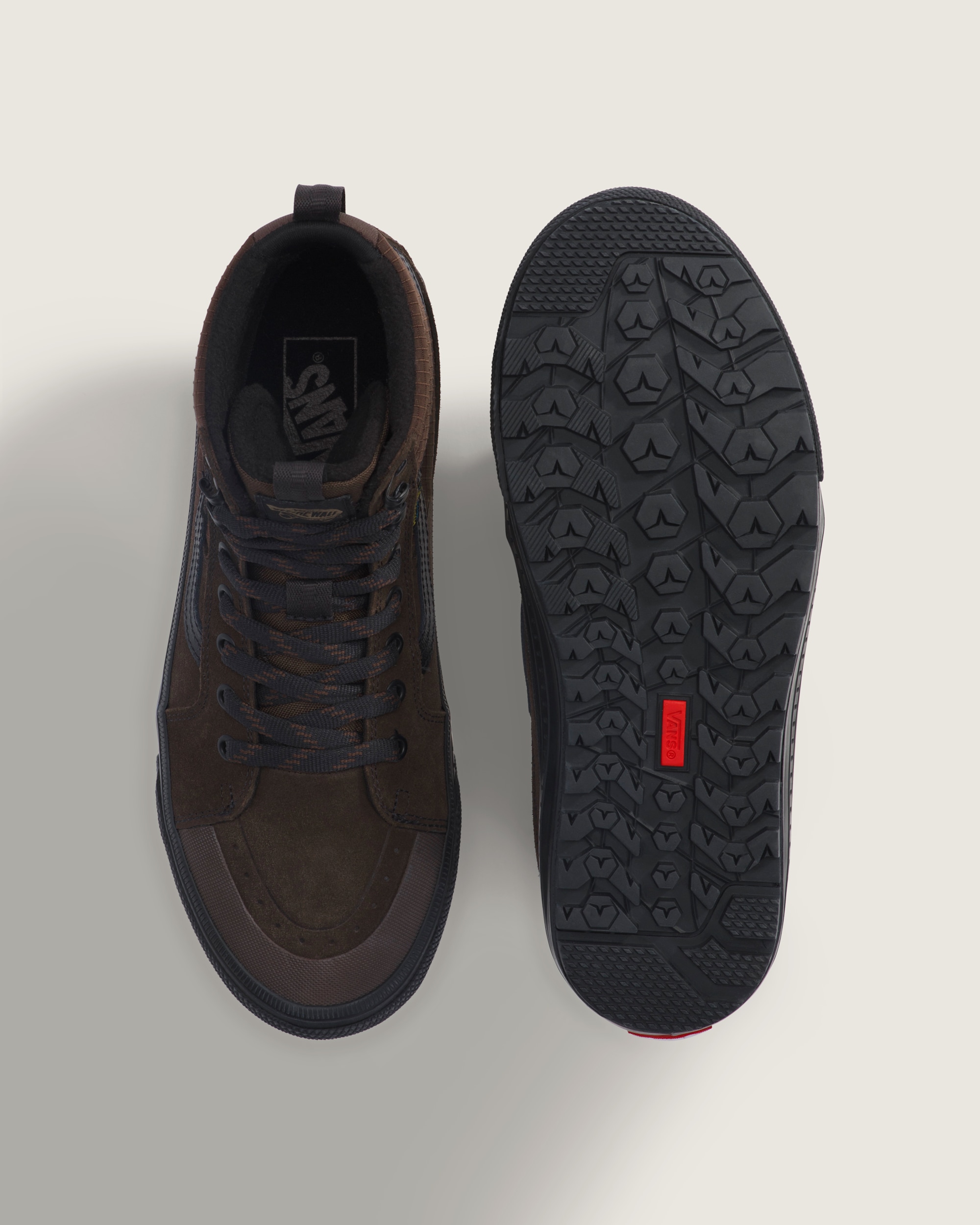Sk8Hi Waterproof Insulated Shoe VANS Demitasse Brown ALT2