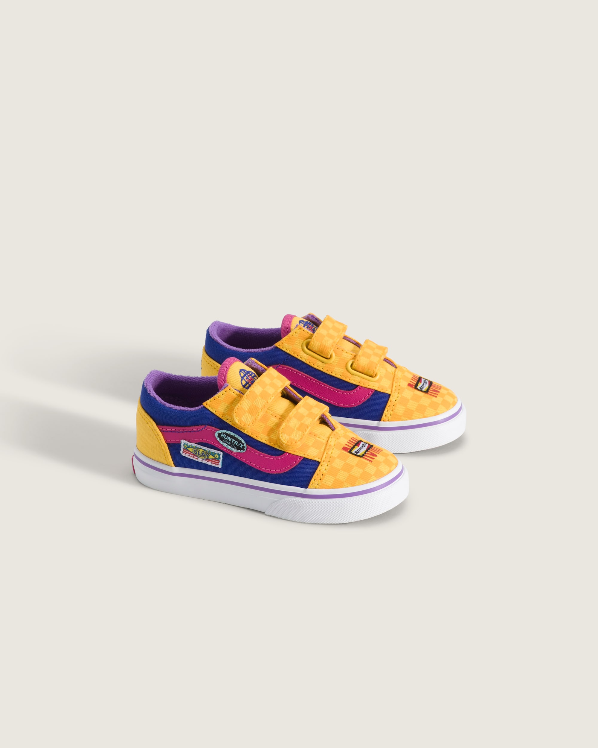 KPop Demon Hunters x Vans Toddler Old Skool V Shoe VANS KPop Demon Hunters Rumi ALT1