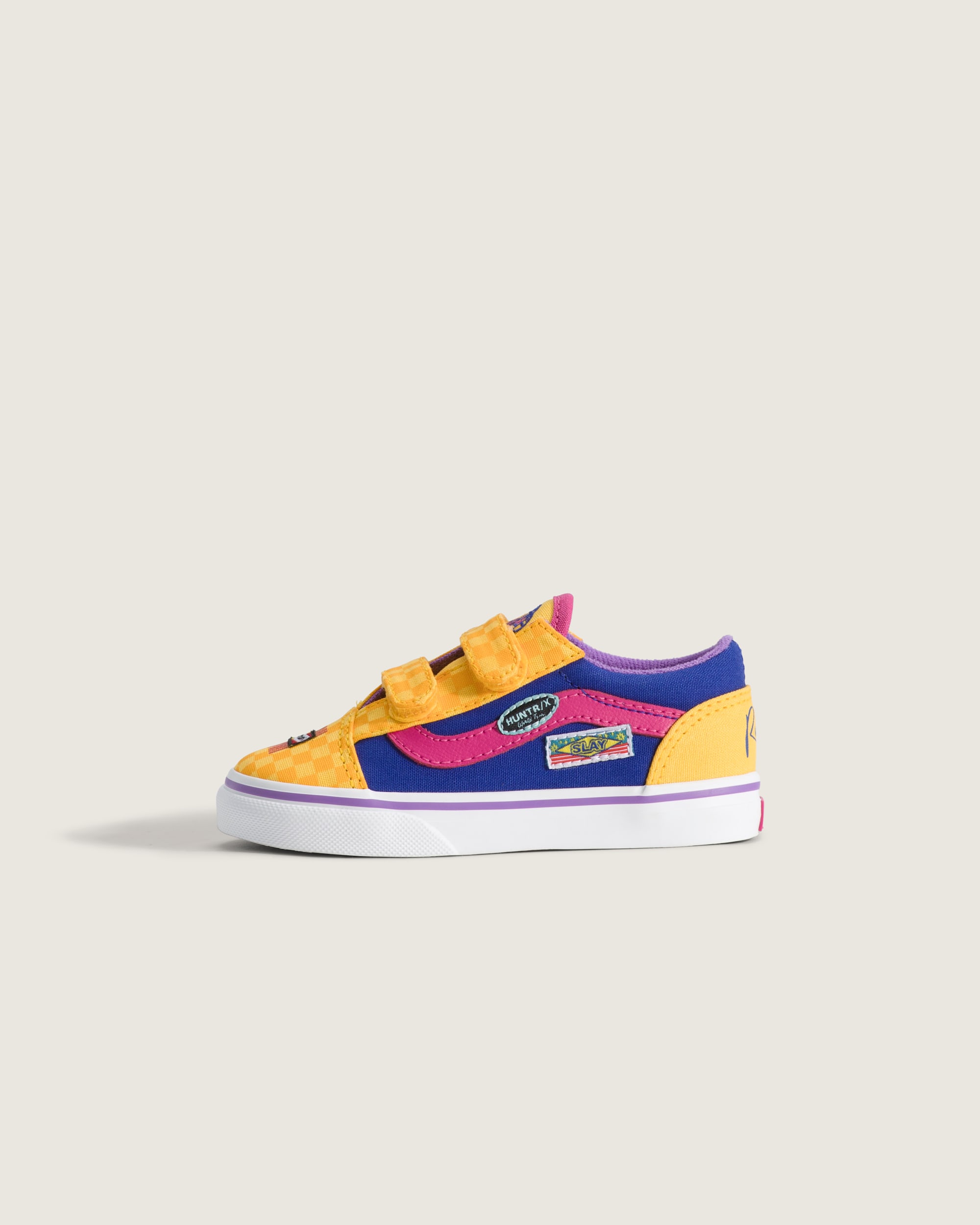 KPop Demon Hunters x Vans Toddler Old Skool V Shoe VANS KPop Demon Hunters Rumi HERO