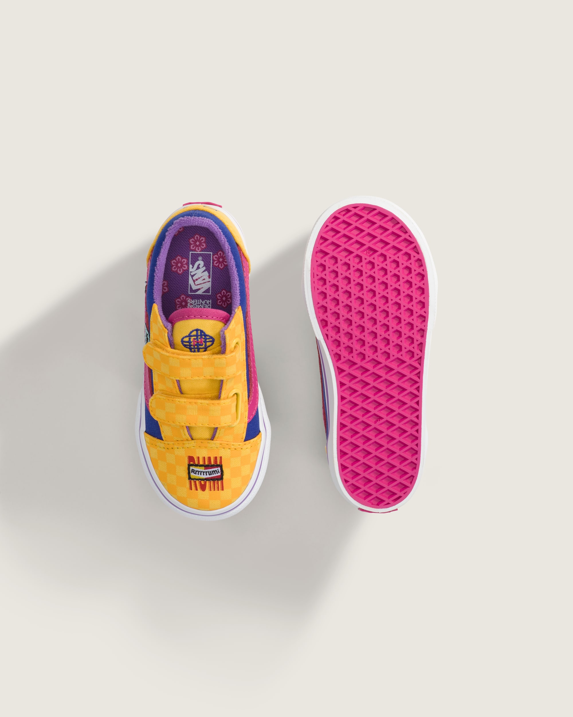 KPop Demon Hunters x Vans Toddler Old Skool V Shoe VANS KPop Demon Hunters Rumi ALT2