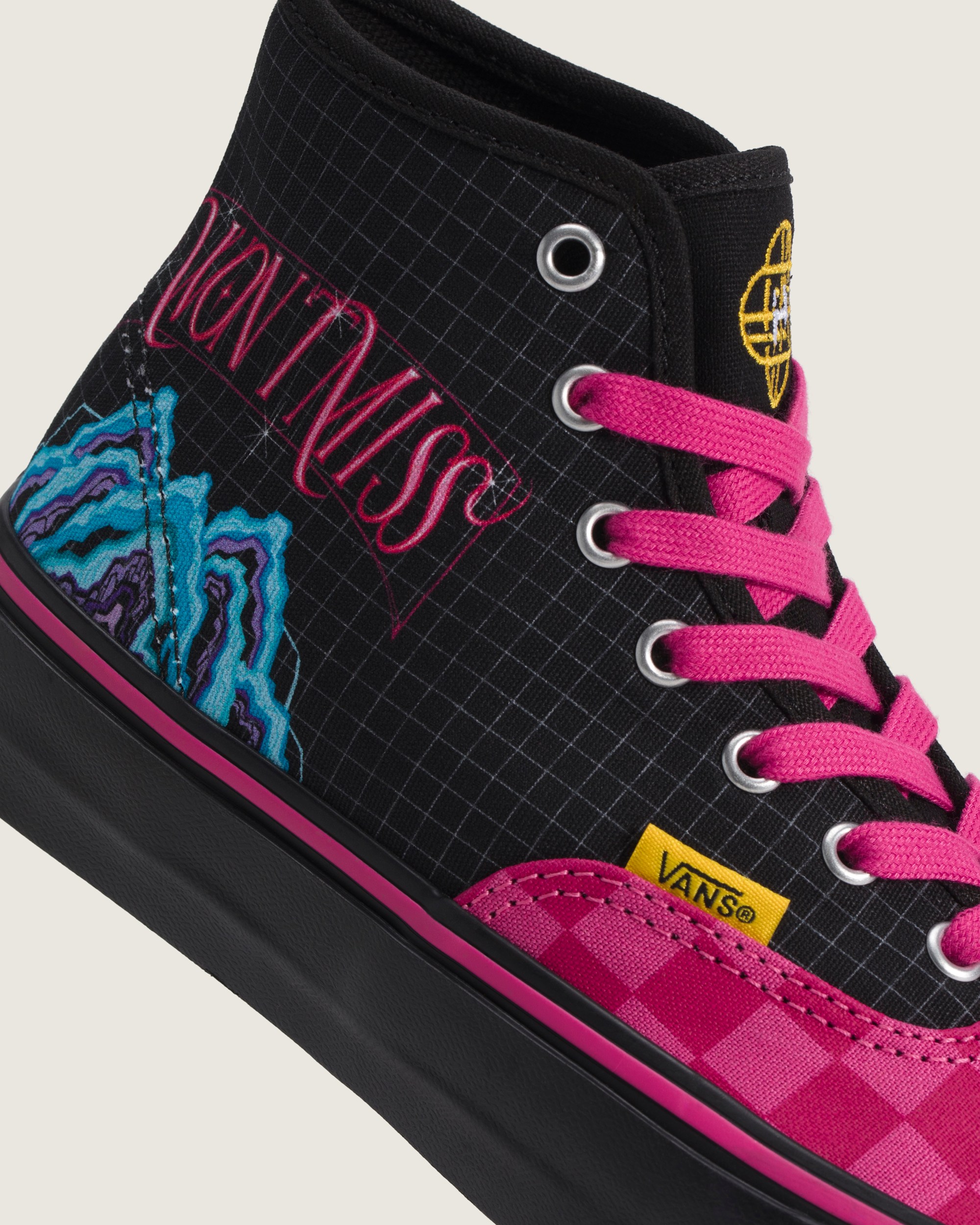 KPop Demon Hunters x Vans Big Kids Authentic Hi 20 Shoe VANS KPop Demon Hunters Mira ALT5