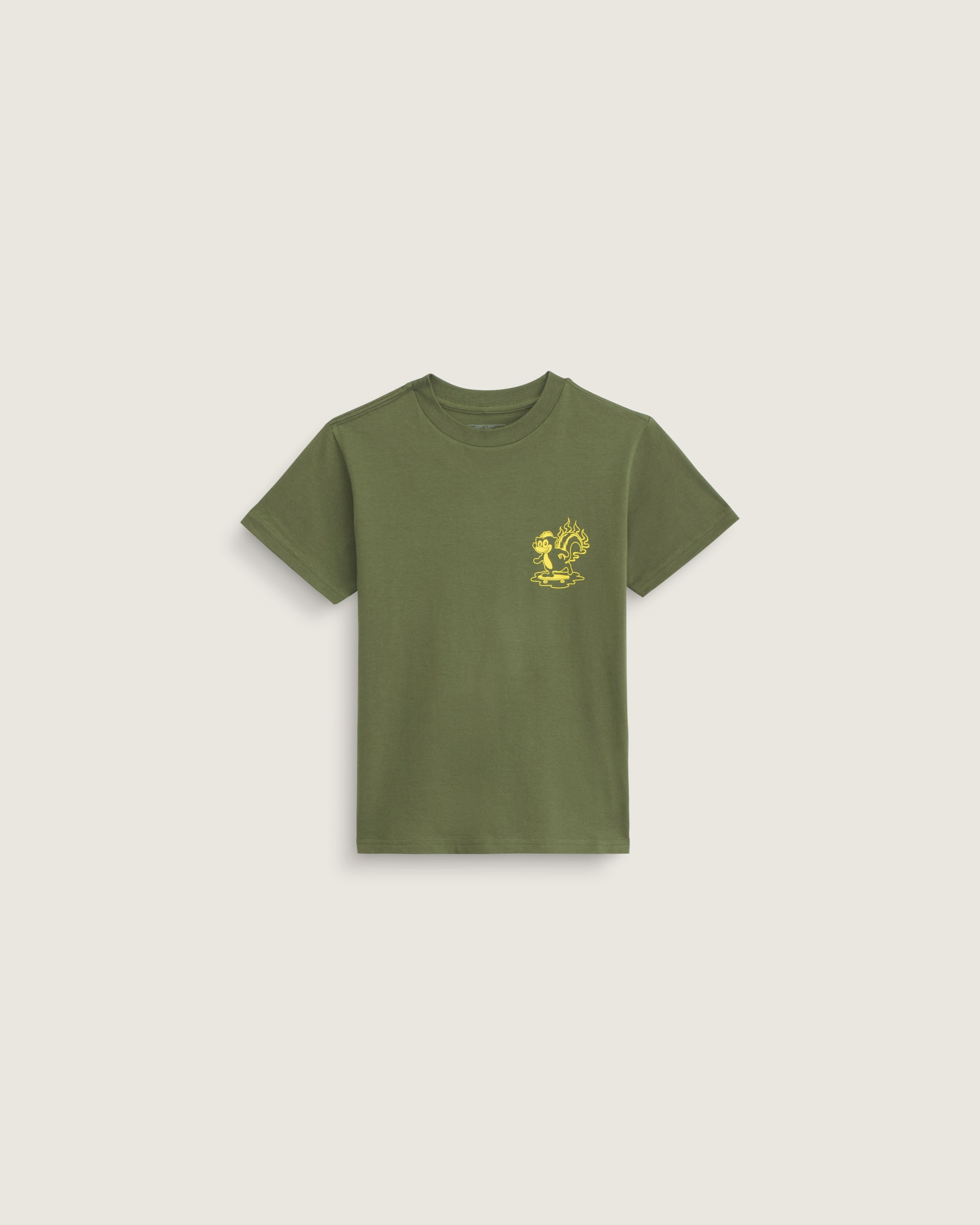 Little Kids Dusters TShirt VANS Green Balsam ALT1