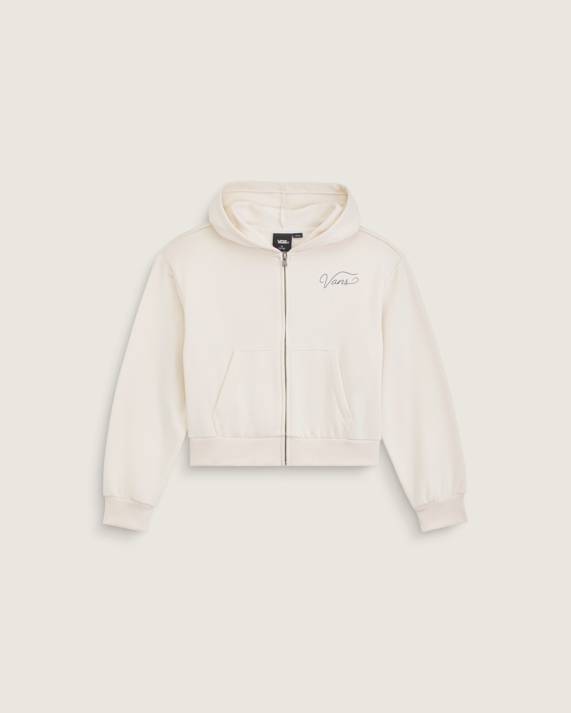 Kids Van Doren Racing Zip Hoodie VANS Turtledove ALT1