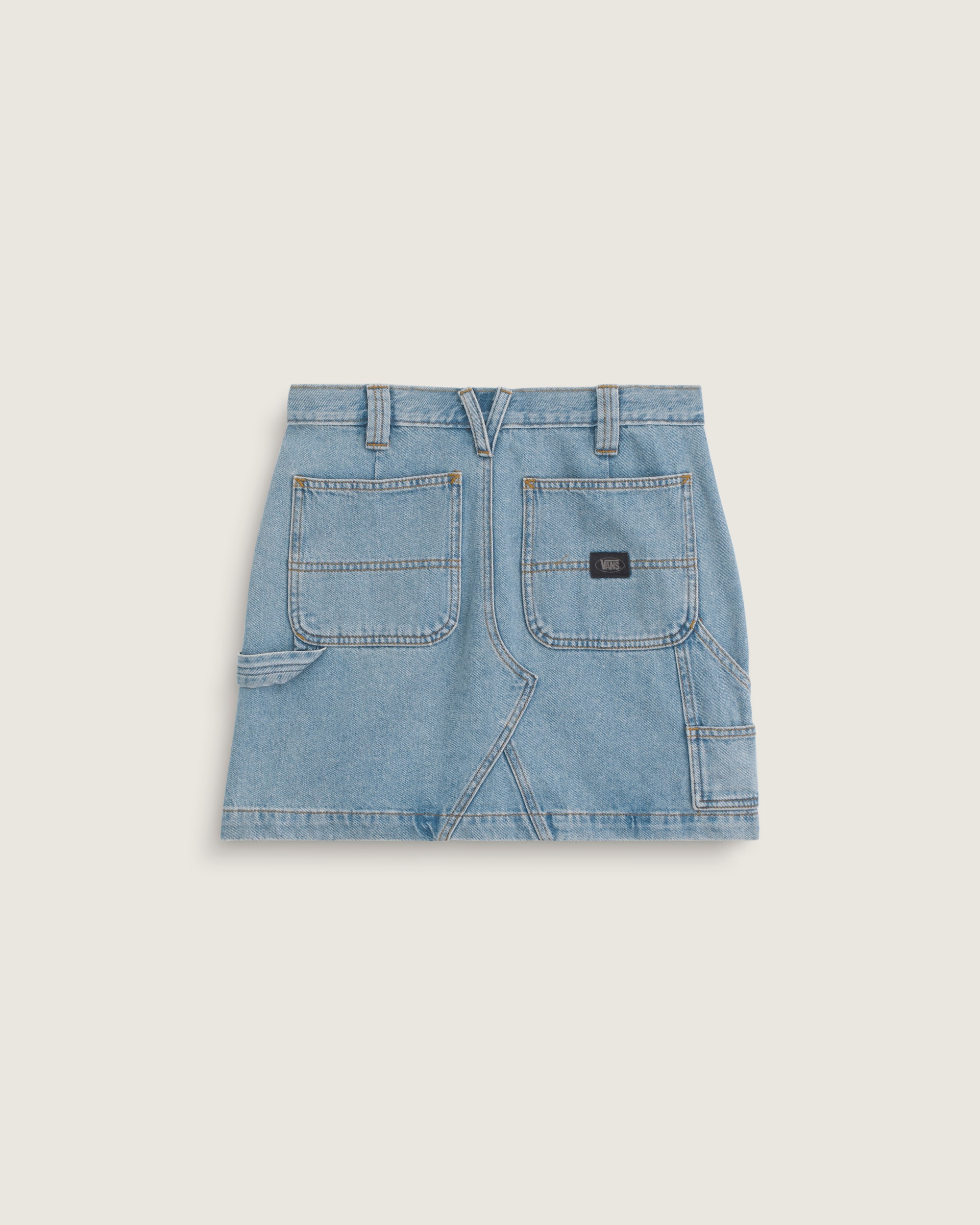 Chore Denim Skirt VANS Stonewash Blue ALT1