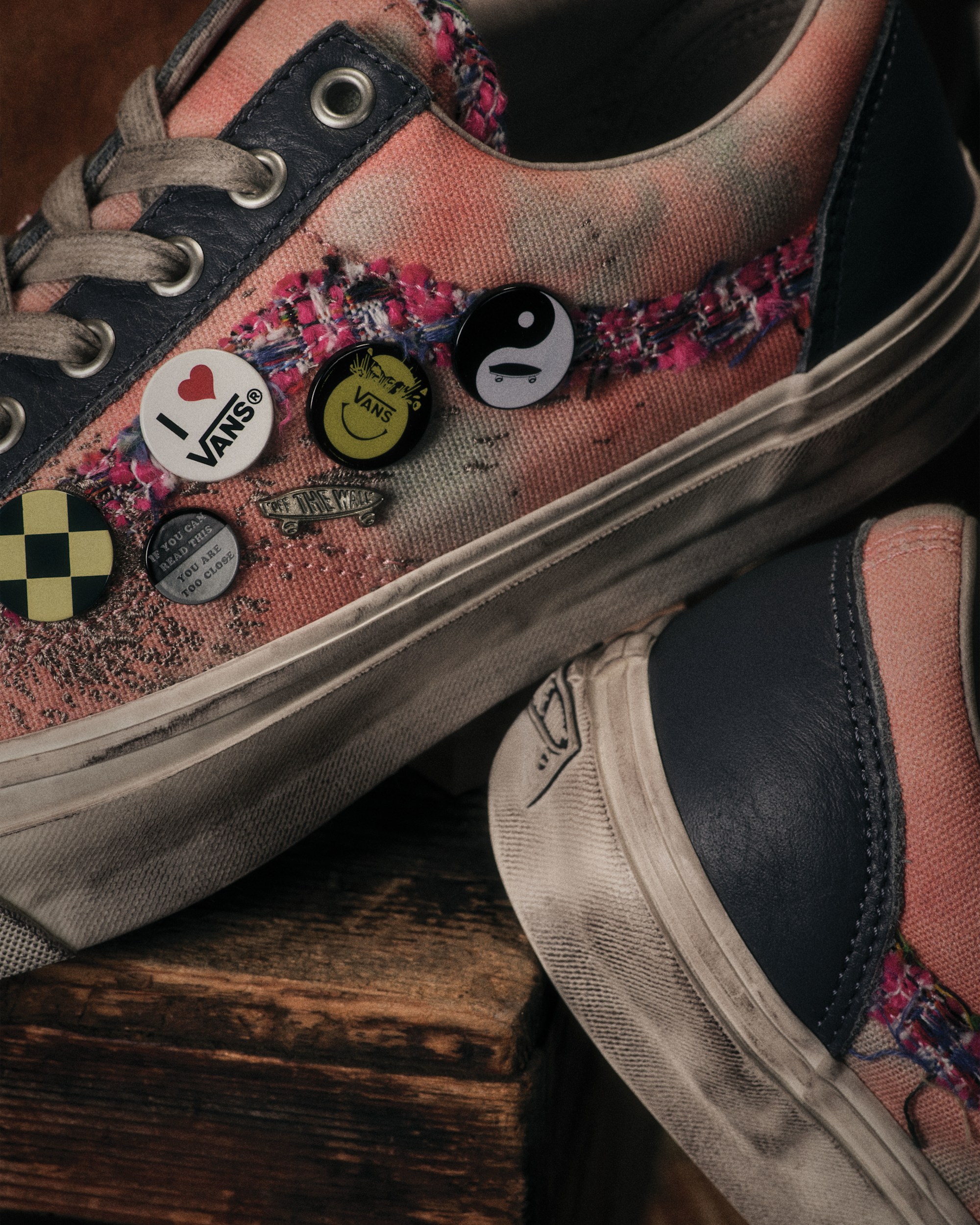 Premium Old Skool 36 Shoe VANS Souvenir Asphalt Grey  Pink ALT6