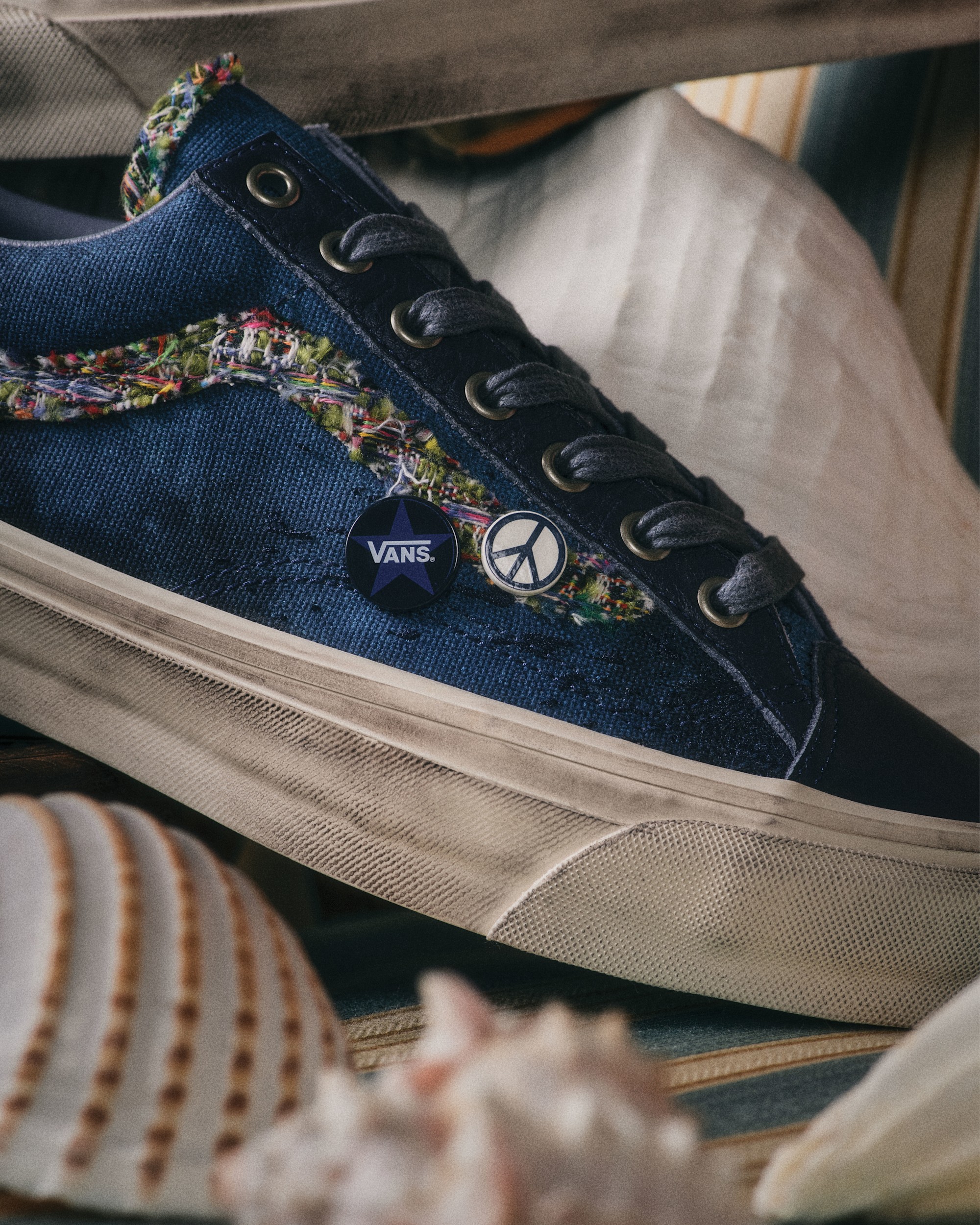 Premium Old Skool 36 Shoe VANS Souvenir Navy Blue ALT7