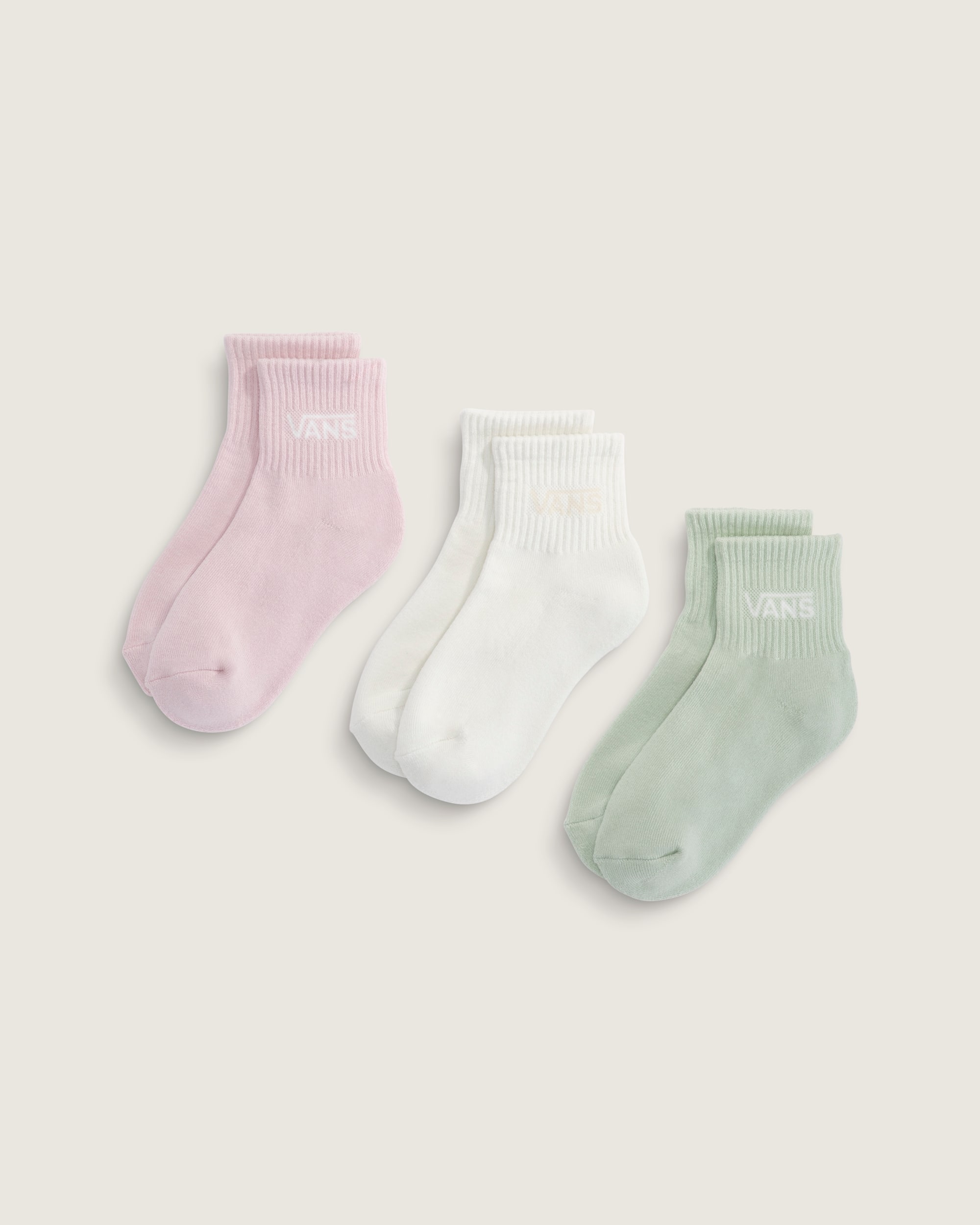 Kids Classic Half Crew Socks VANS Marshmallow HERO