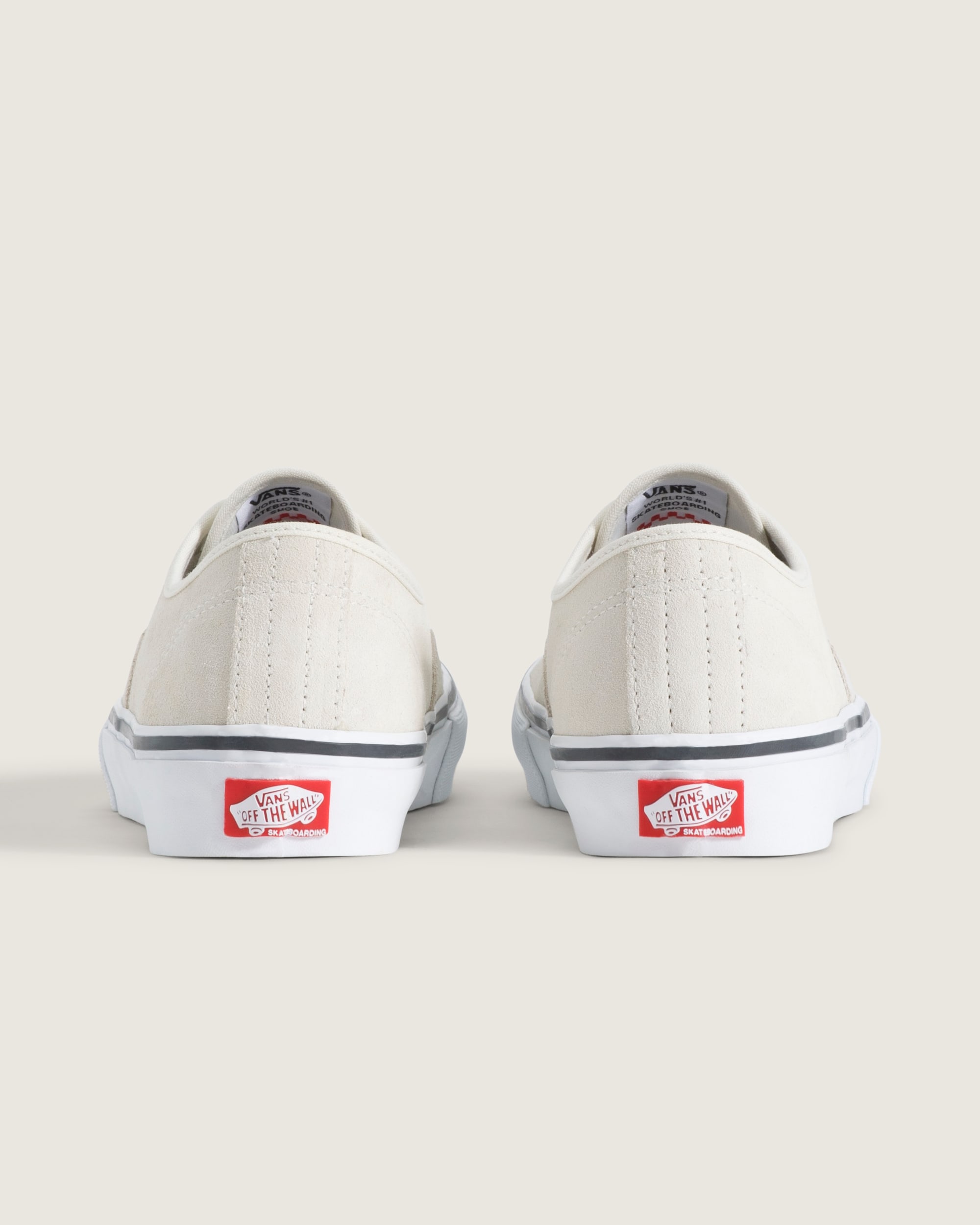 Skate Authentic Shoe VANS White  Gunmetal Grey ALT3