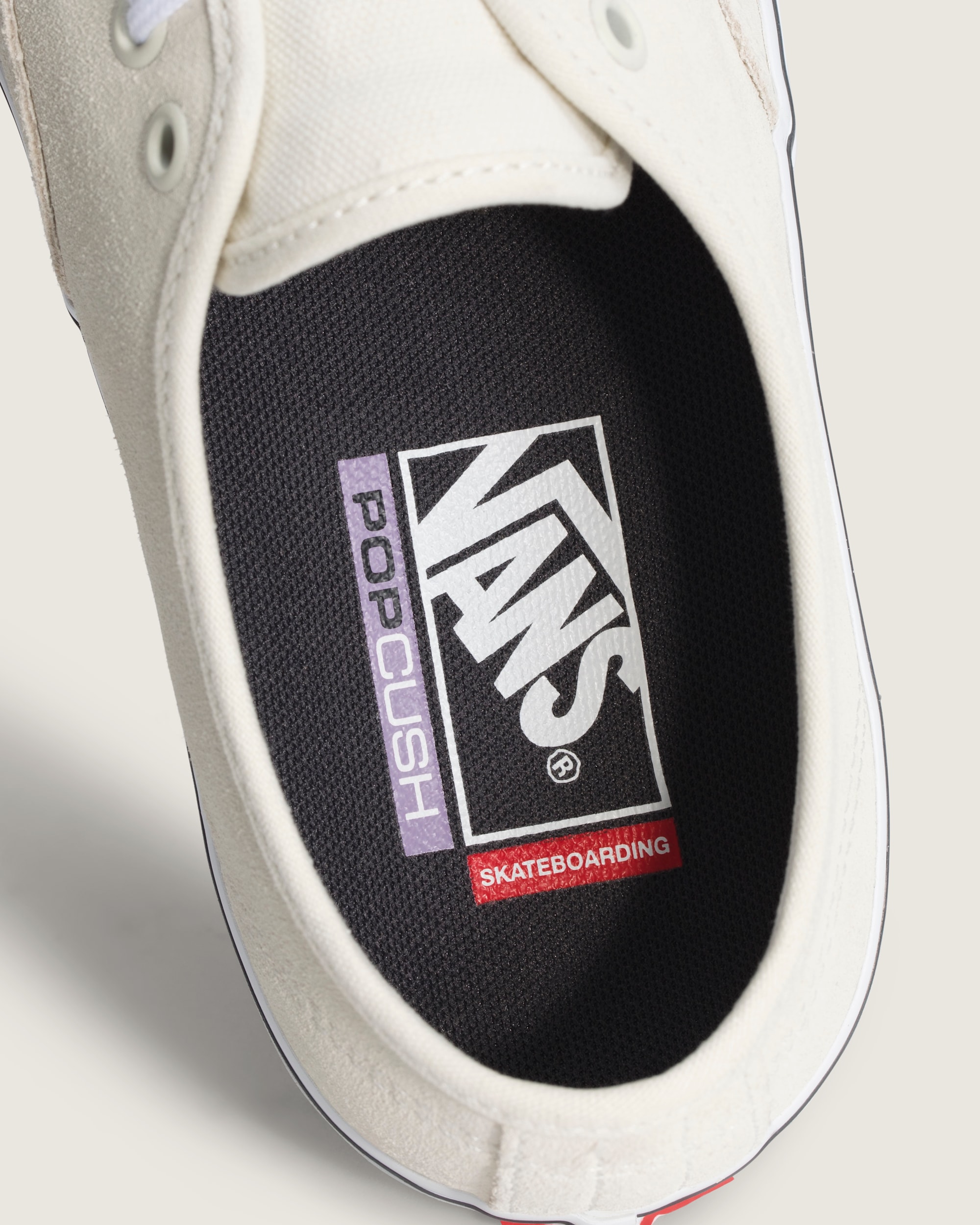 Skate Authentic Shoe VANS White  Gunmetal Grey ALT4