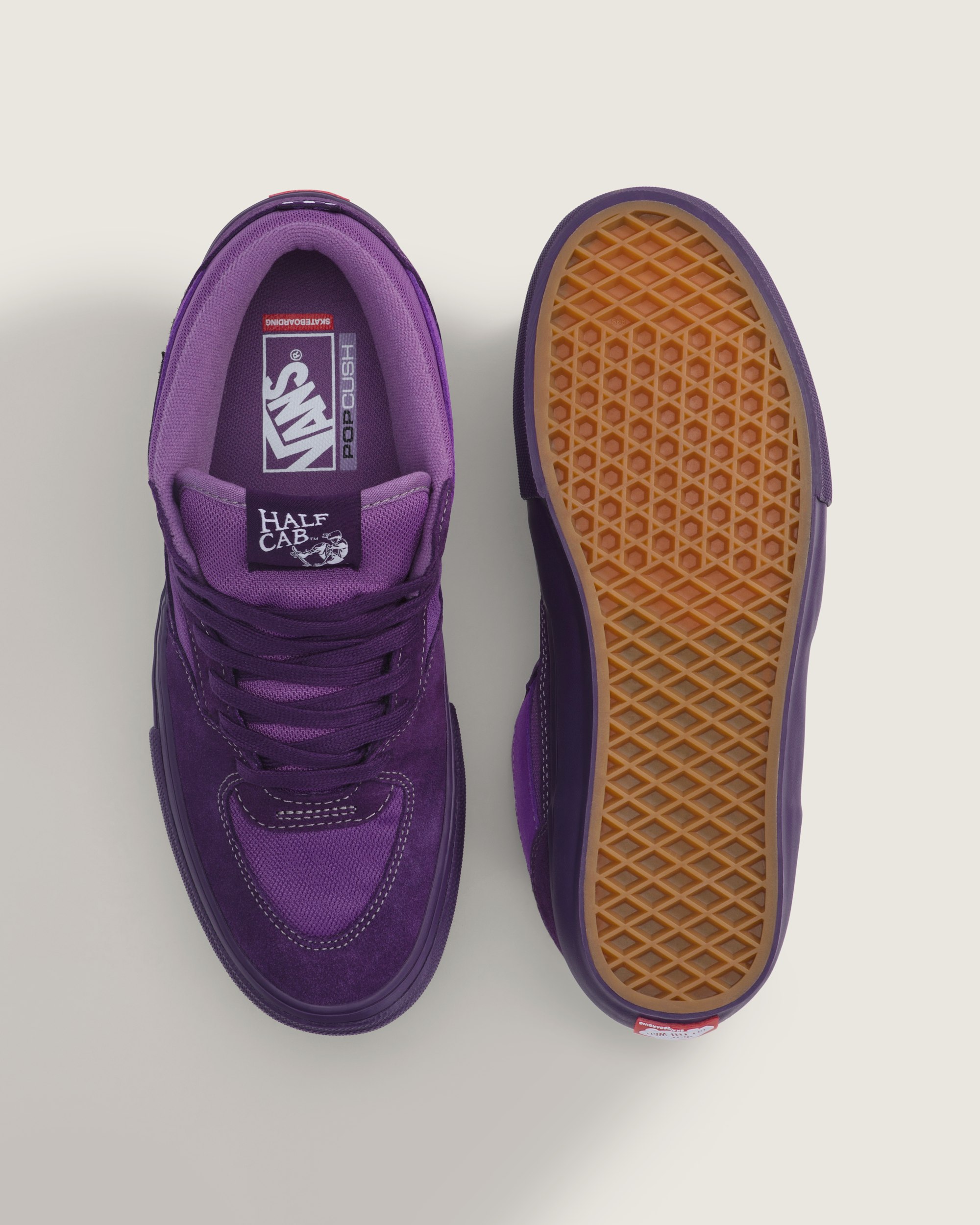 Skate Half Cab Shoe VANS Licorice Purple ALT2