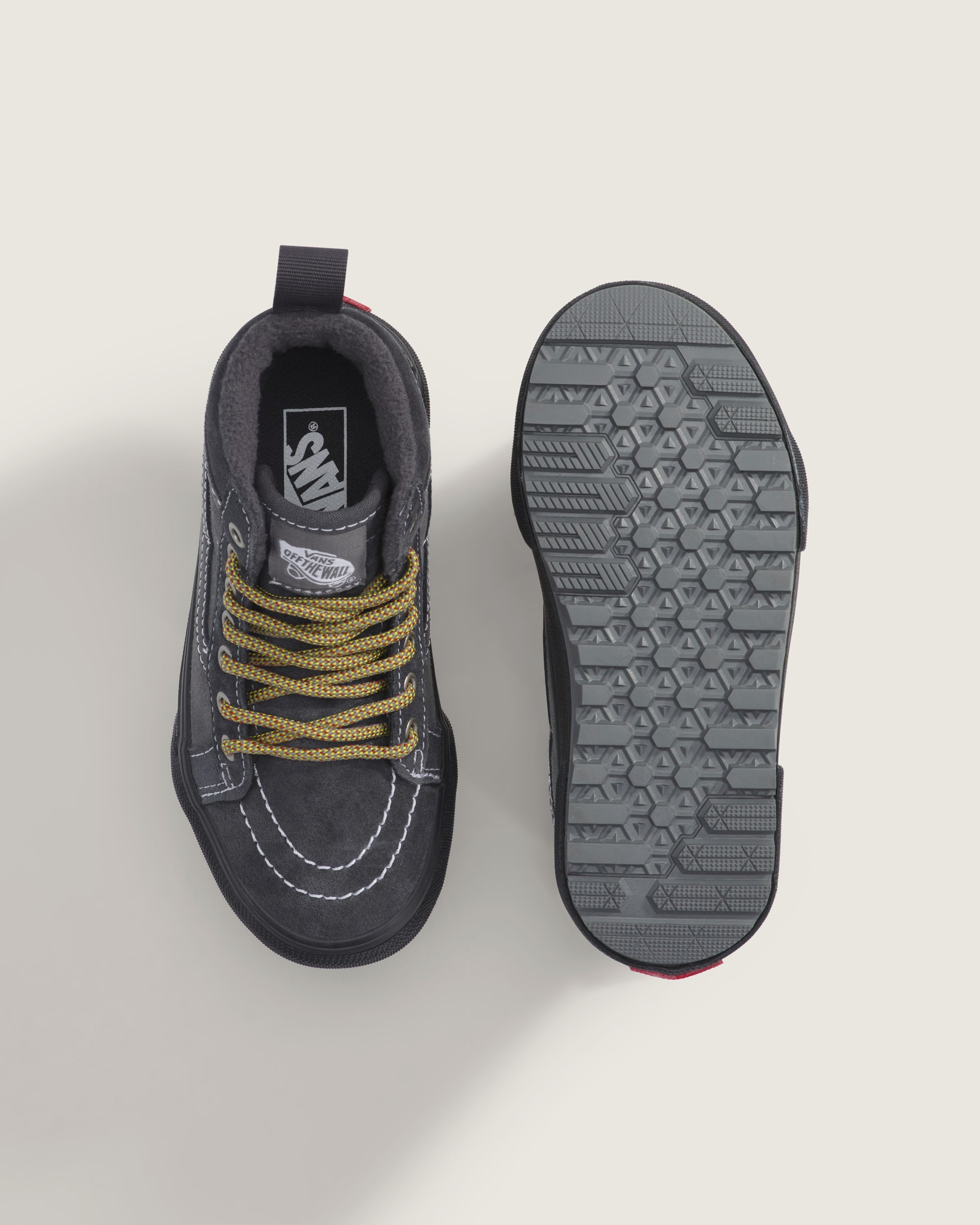 Little Kids Sk8Hi Insulated Shoe VANS Charcoal Gray  Pewter Grey ALT2