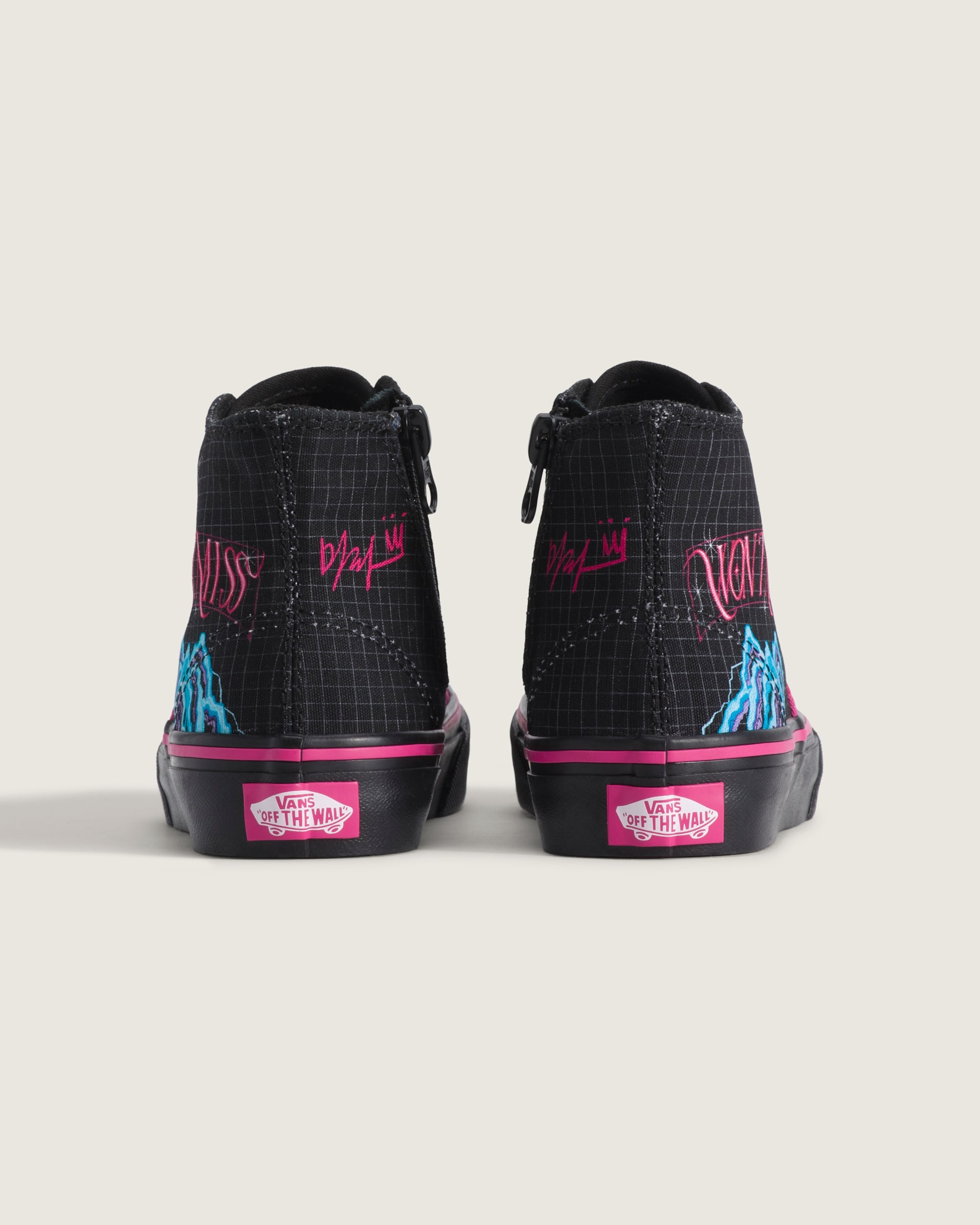 KPop Demon Hunters x Vans Little Kids Authentic Hi 20 Zip Shoe VANS KPop Demon Hunters Mira ALT3