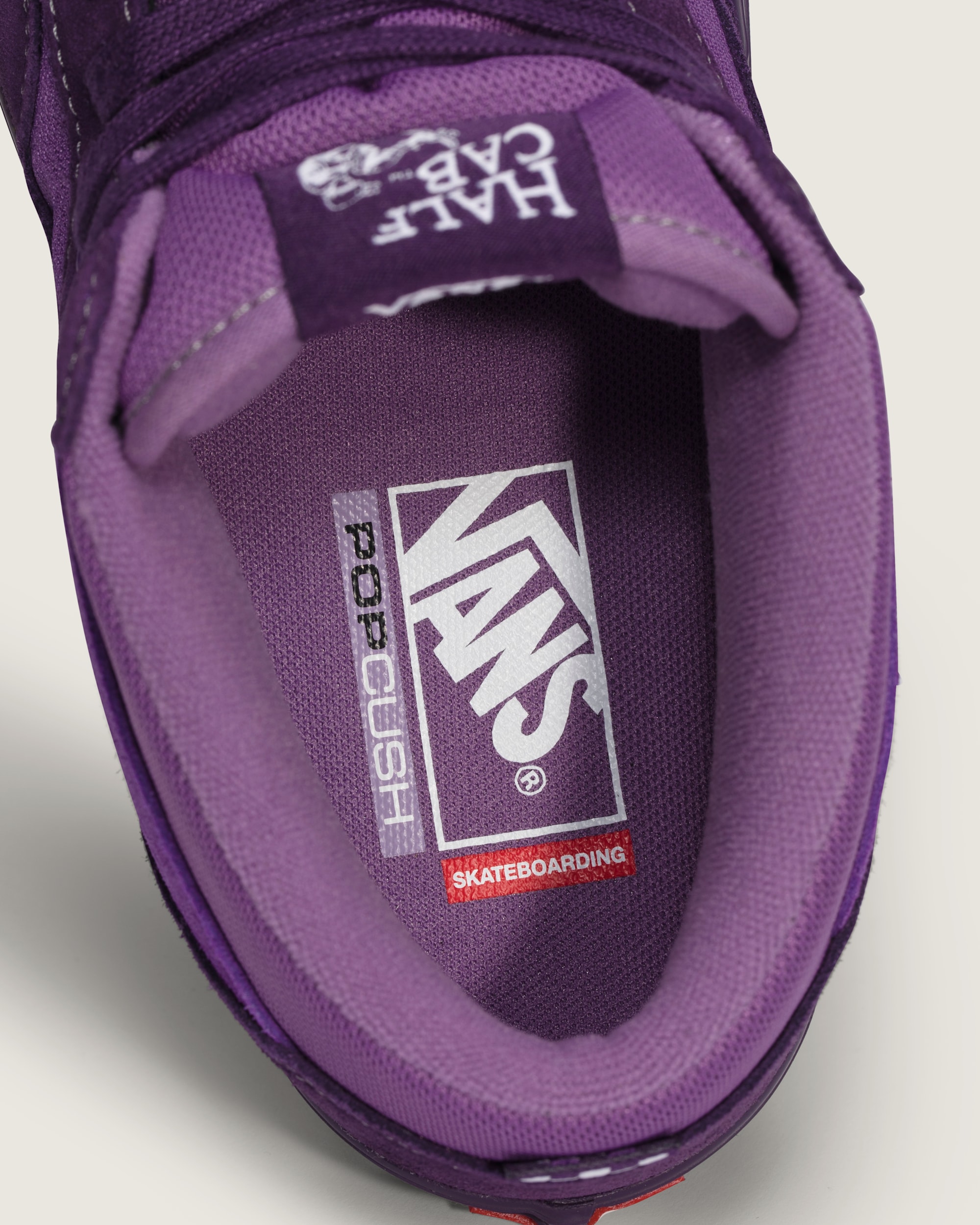 Skate Half Cab Shoe VANS Licorice Purple ALT4