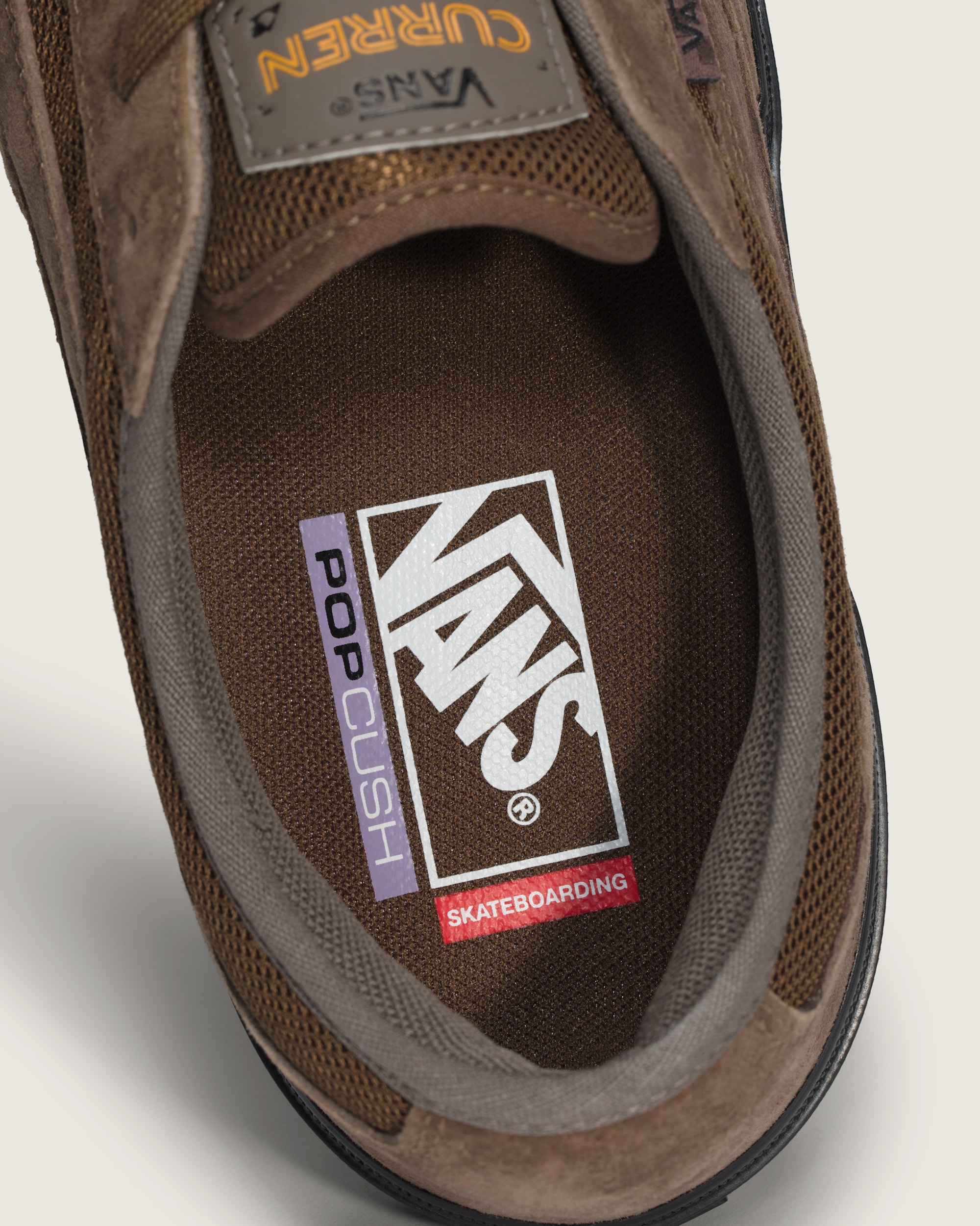Skate Curren Caples Shoe VANS Cocoa Brown ALT4