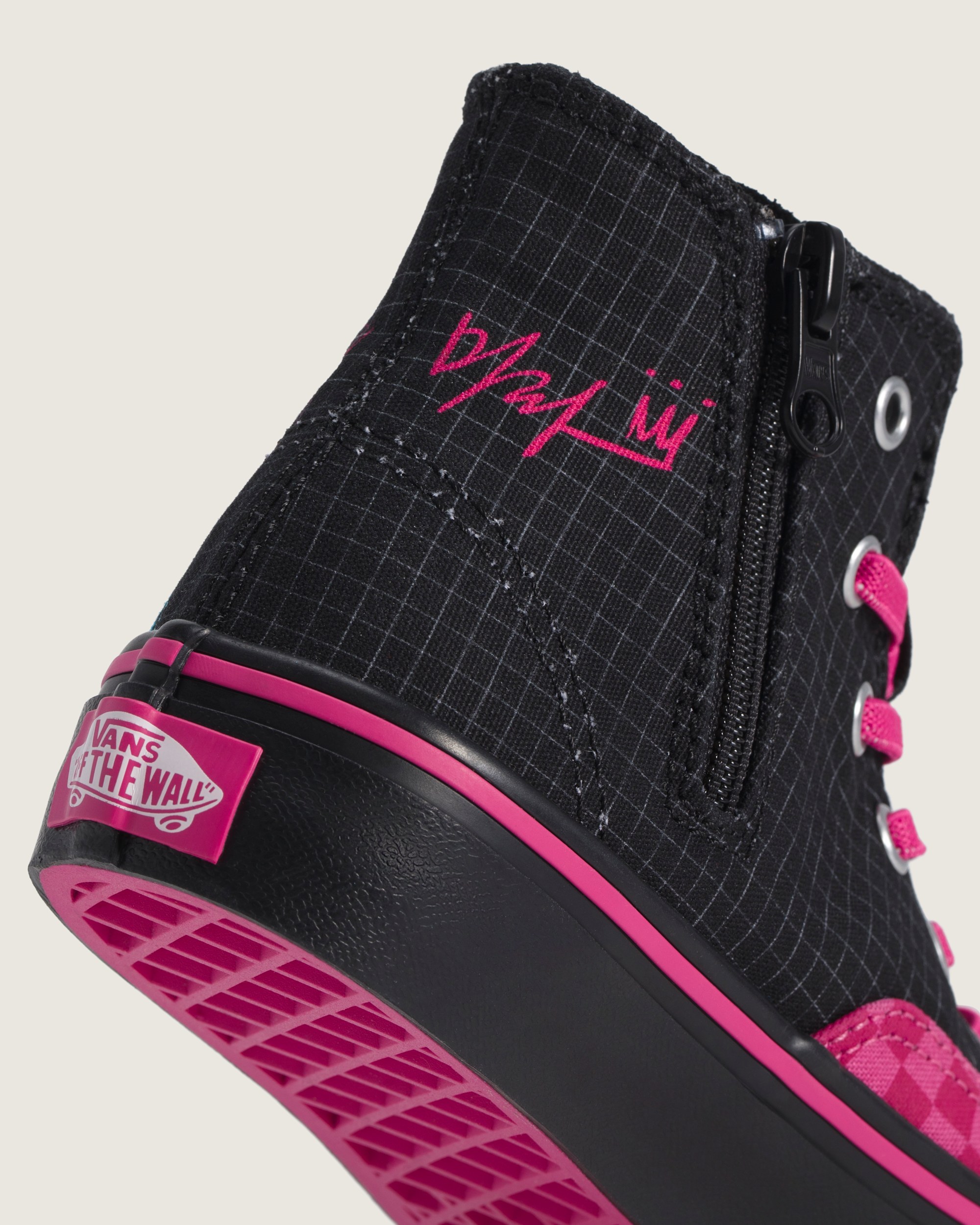 KPop Demon Hunters x Vans Little Kids Authentic Hi 20 Zip Shoe VANS KPop Demon Hunters Mira ALT6