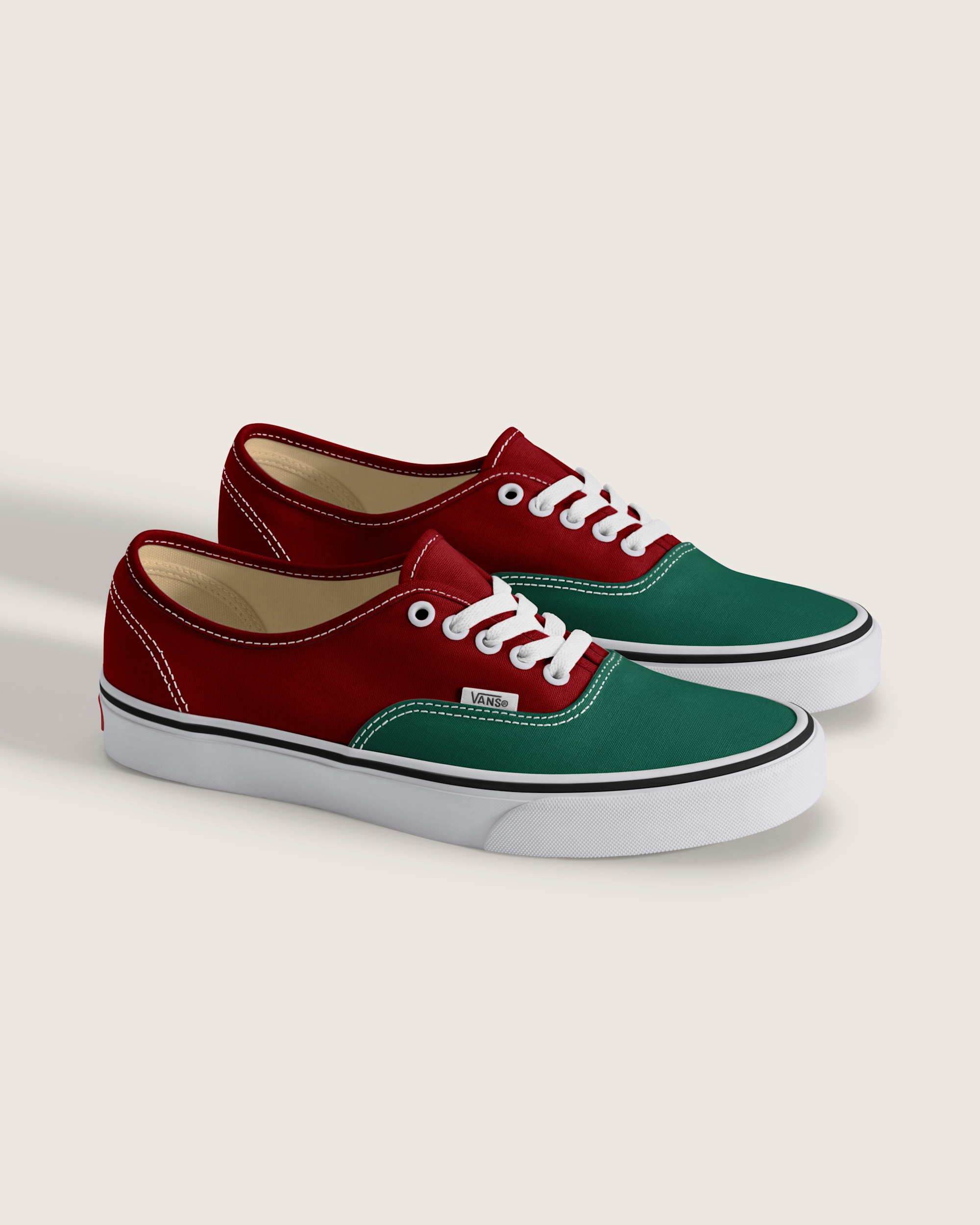 Authentic Shoe VANS Green  Red ALT1