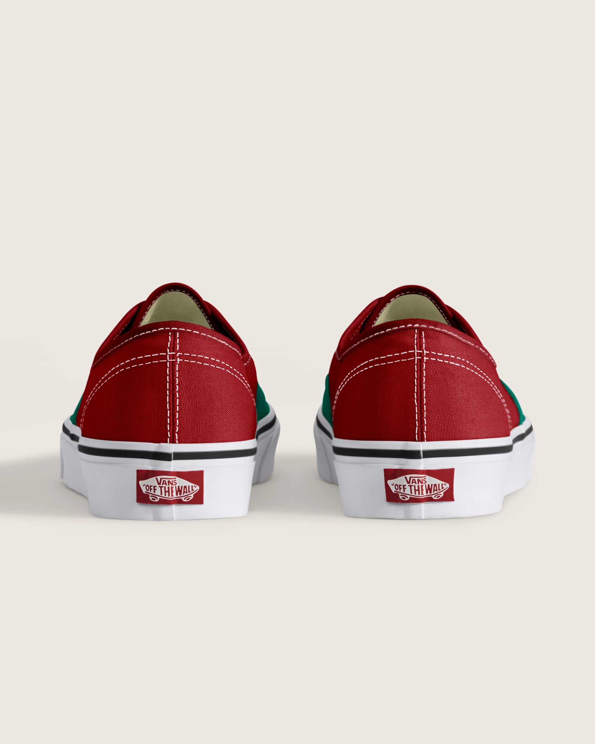 Authentic Shoe VANS Green  Red ALT3