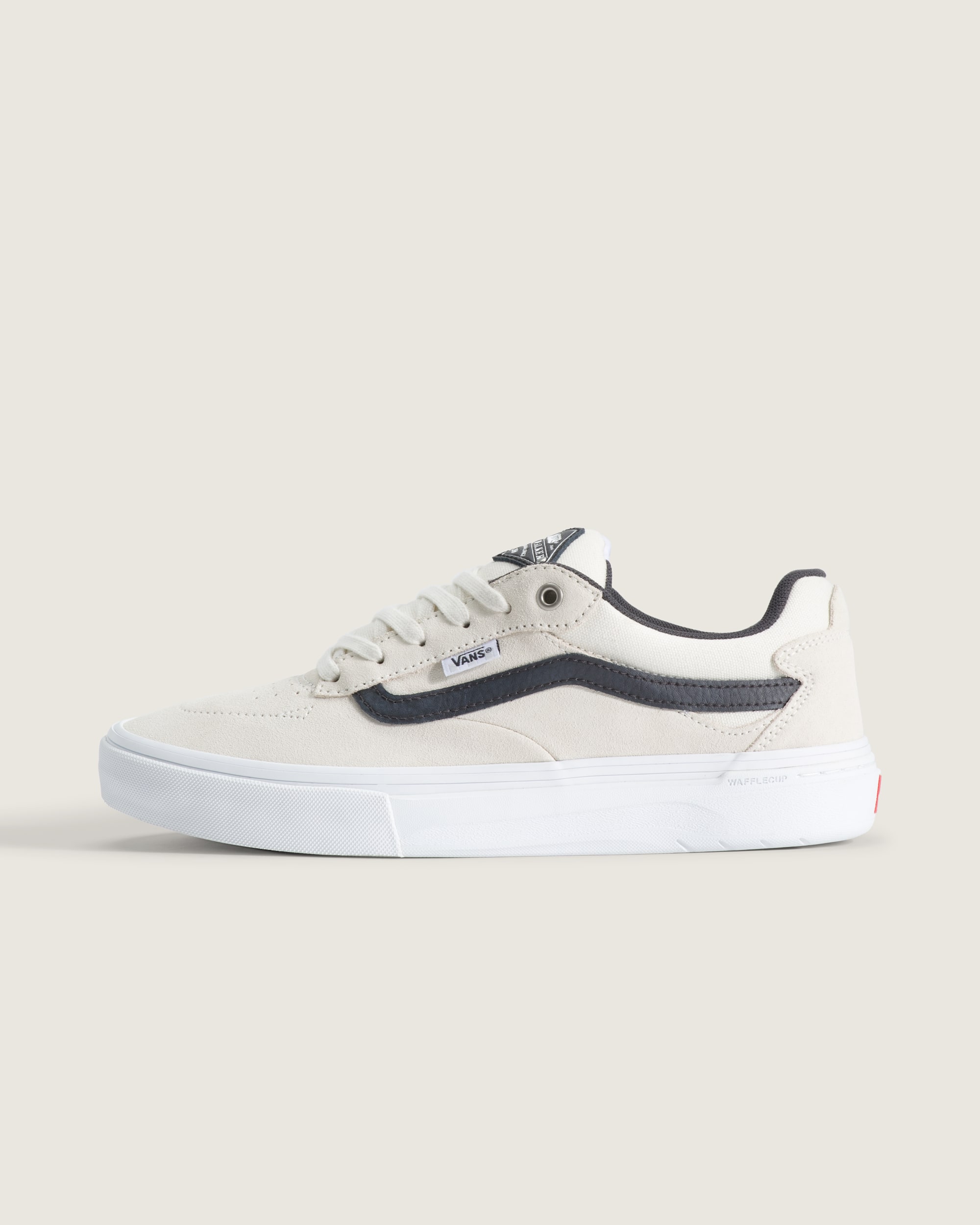 Skate Kyle Walker Wafflecup Shoe VANS White  Gunmetal Grey HERO