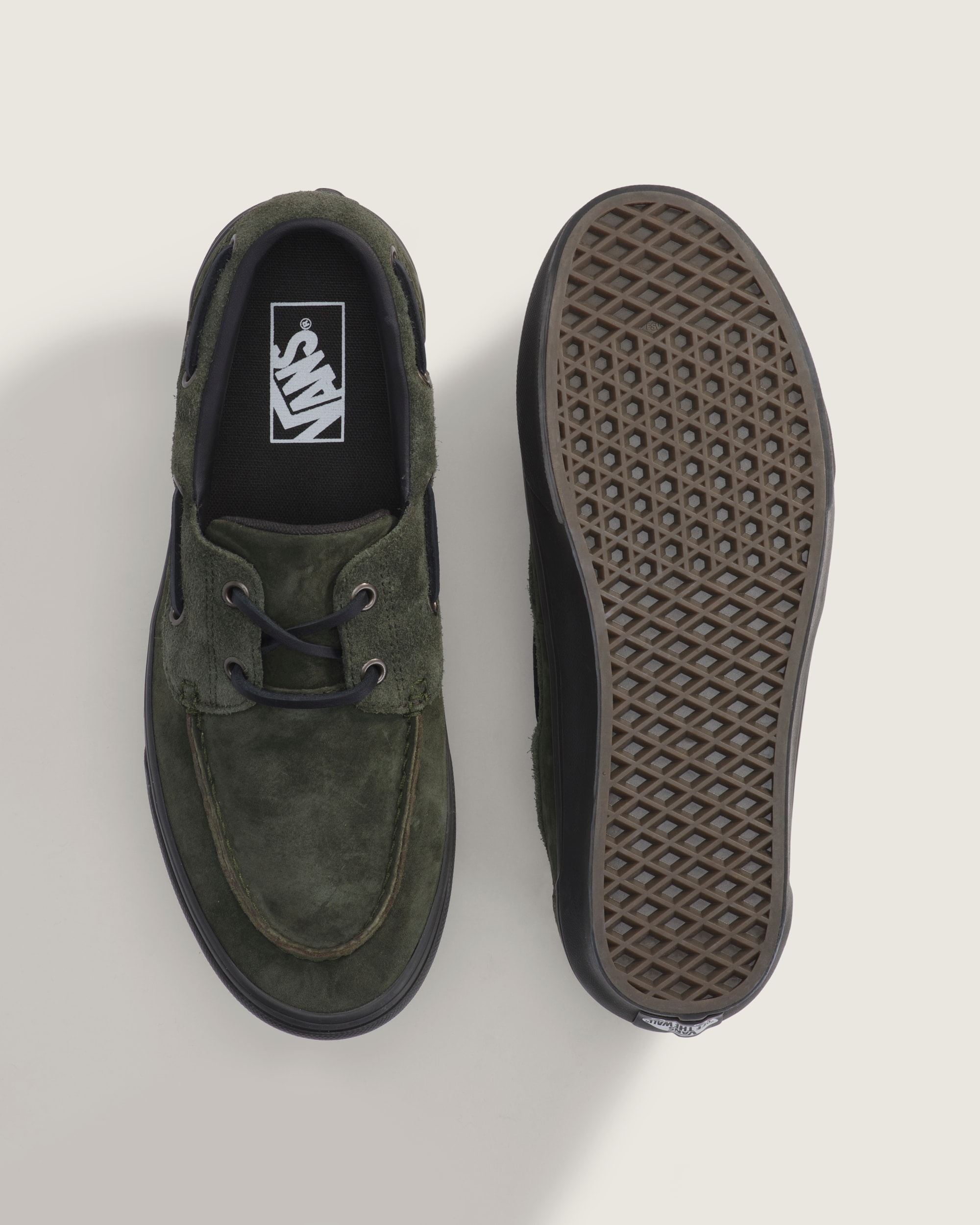 2Eyelet Boat Shoe VANS Obsidian Fern Green ALT2
