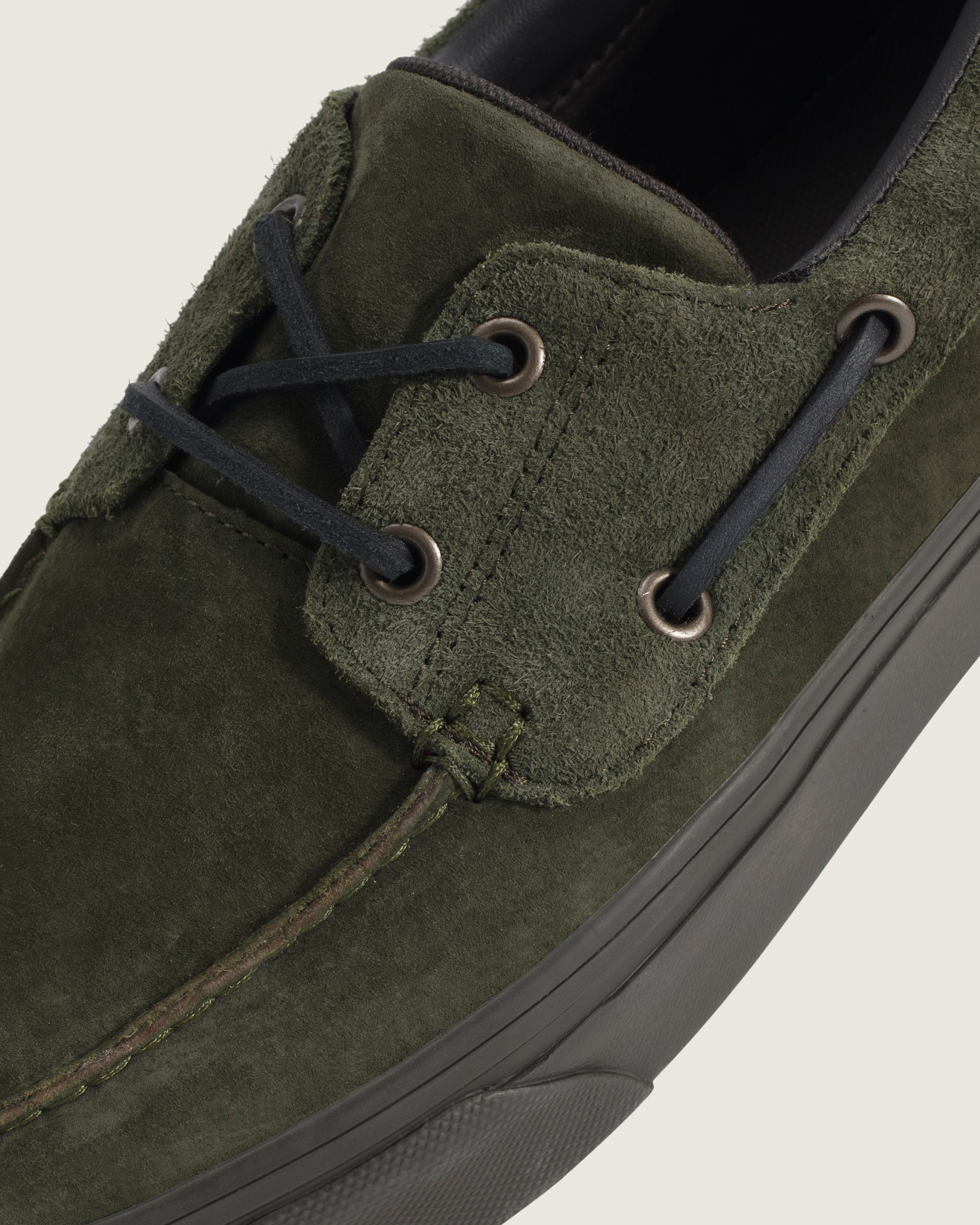 2Eyelet Boat Shoe VANS Obsidian Fern Green ALT5