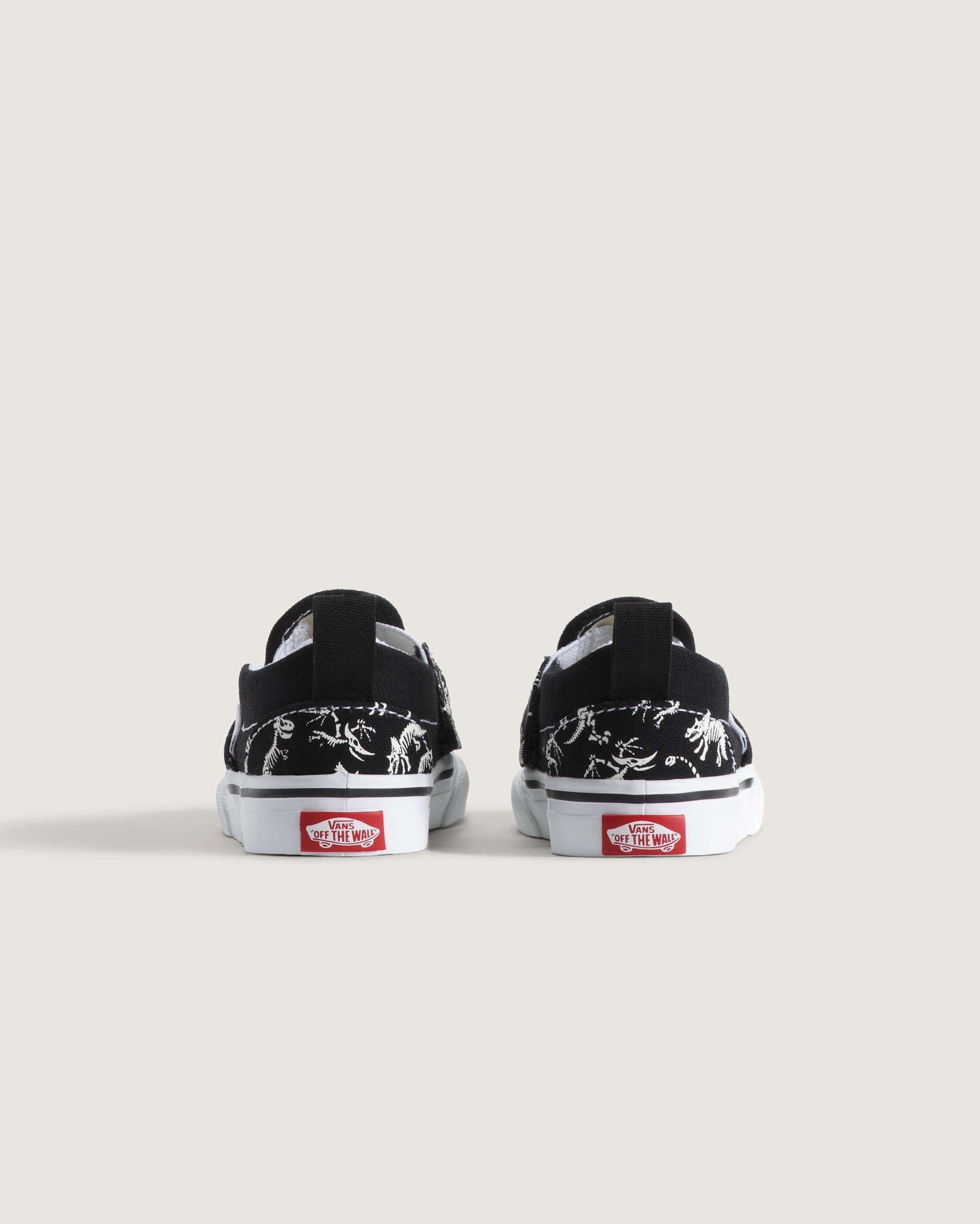 Toddler Classic SlipOn V Shoe VANS GlowintheDark  Black ALT4