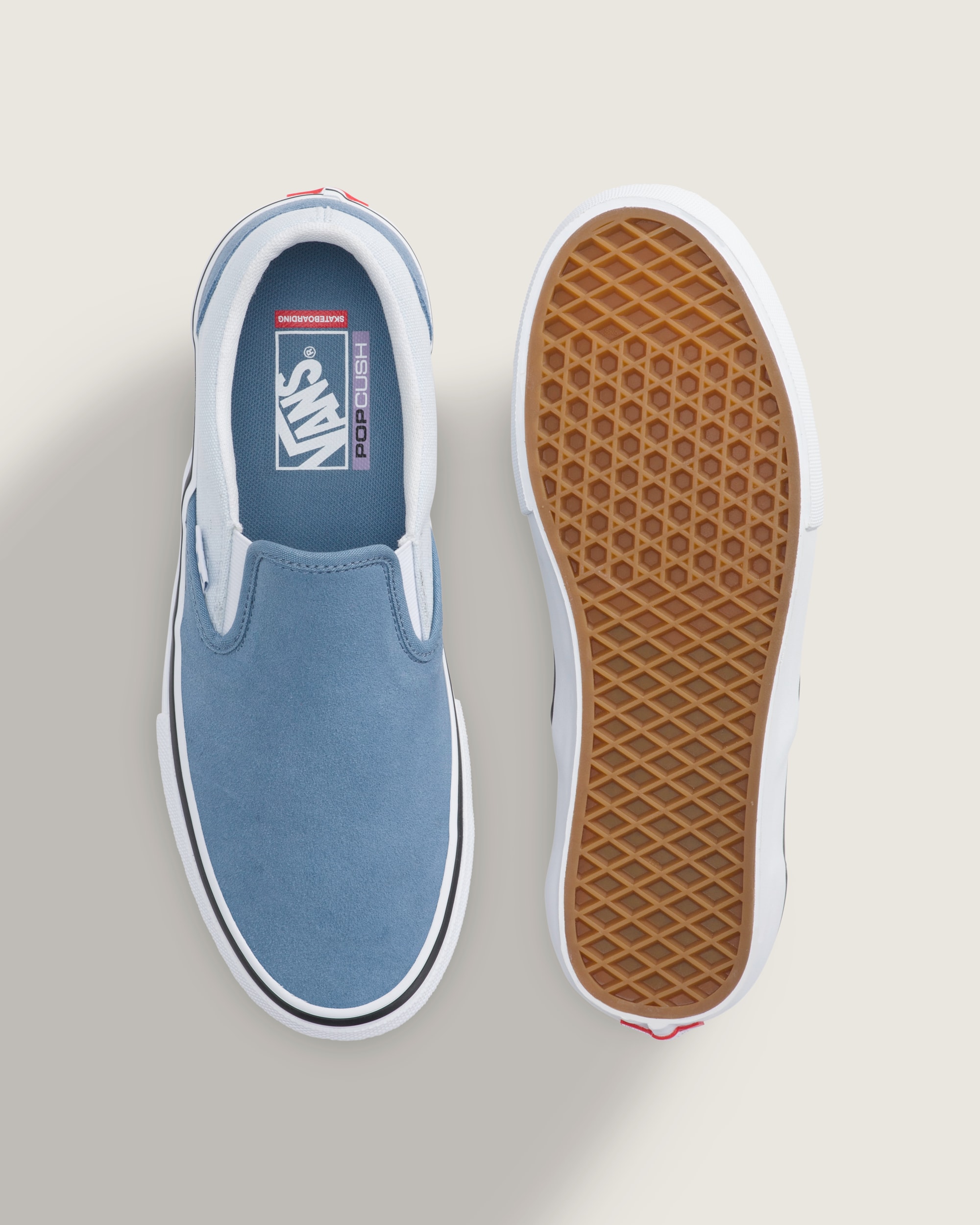 Skate SlipOn Shoe VANS Dusty Blue ALT2