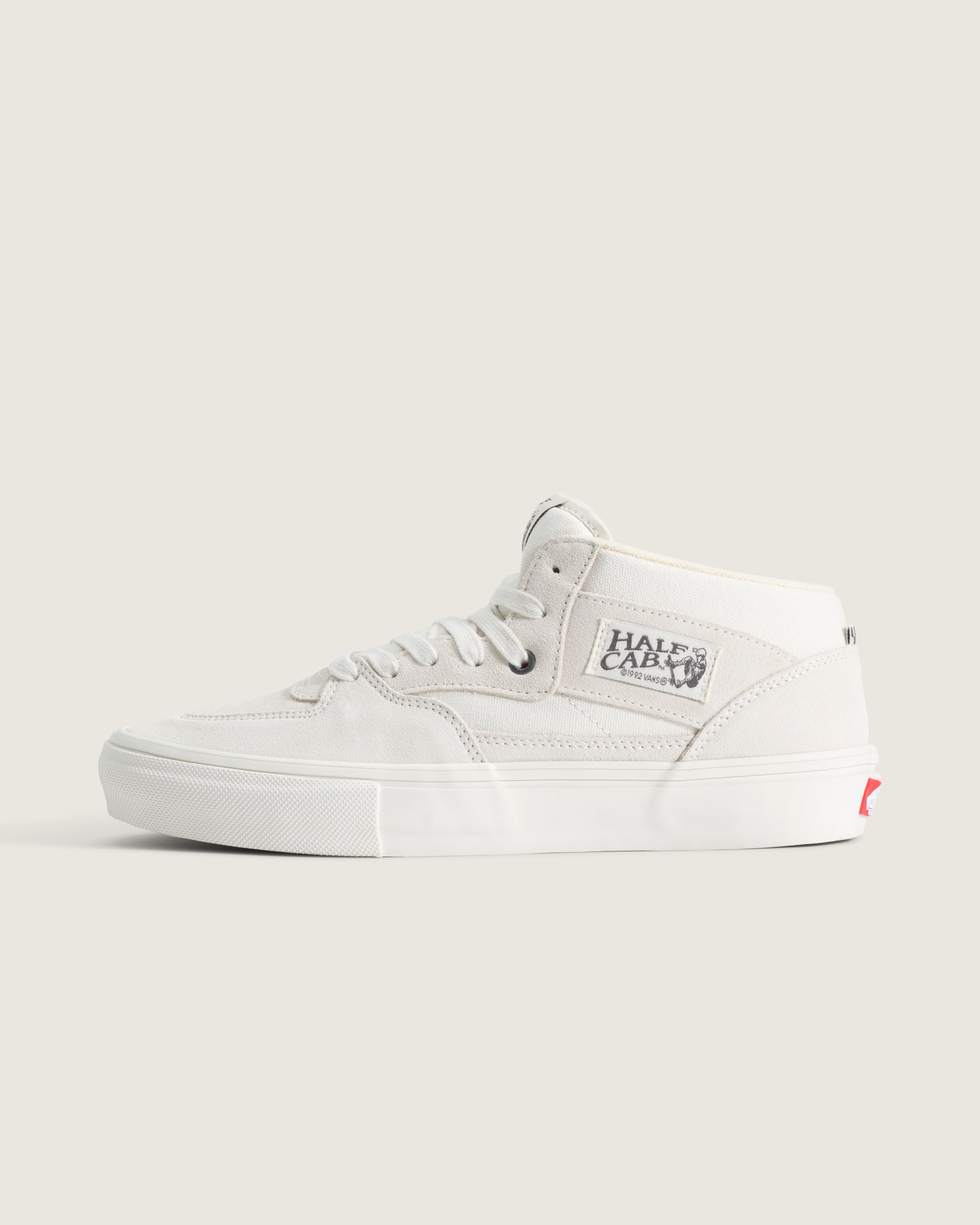 Skate Half Cab Shoe VANS Marshmallow White HERO