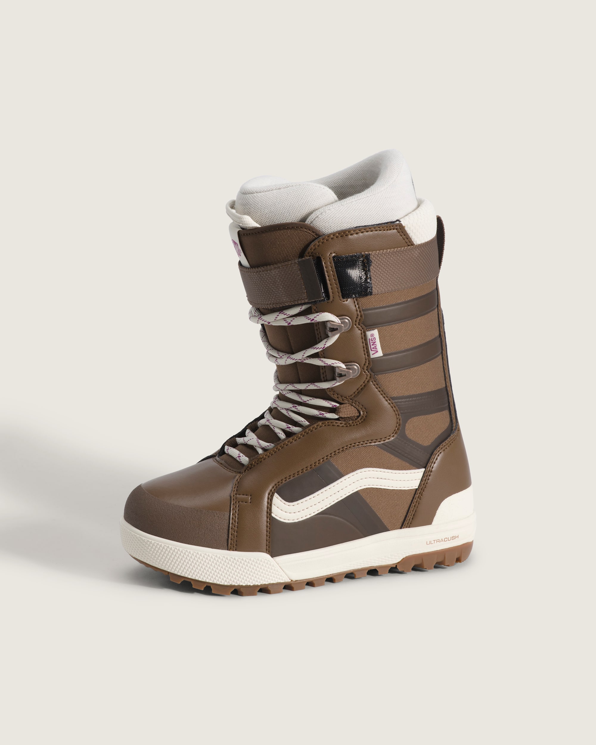 Womens HiStandard OG Snowboard Boot VANS Vintage Cocoa Brown HERO