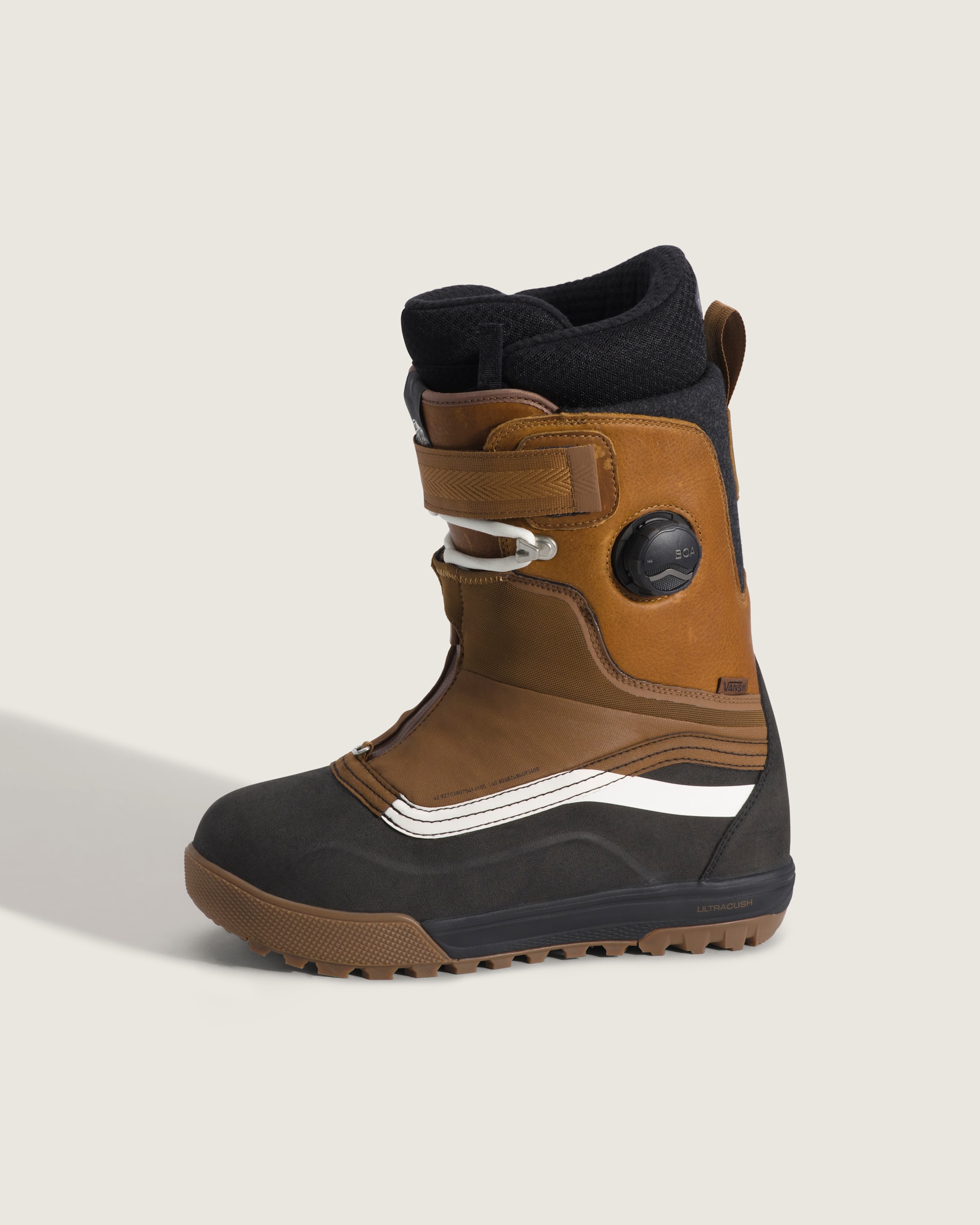 Infuse Sideline Snowboard Boot VANS Autumn Brown HERO