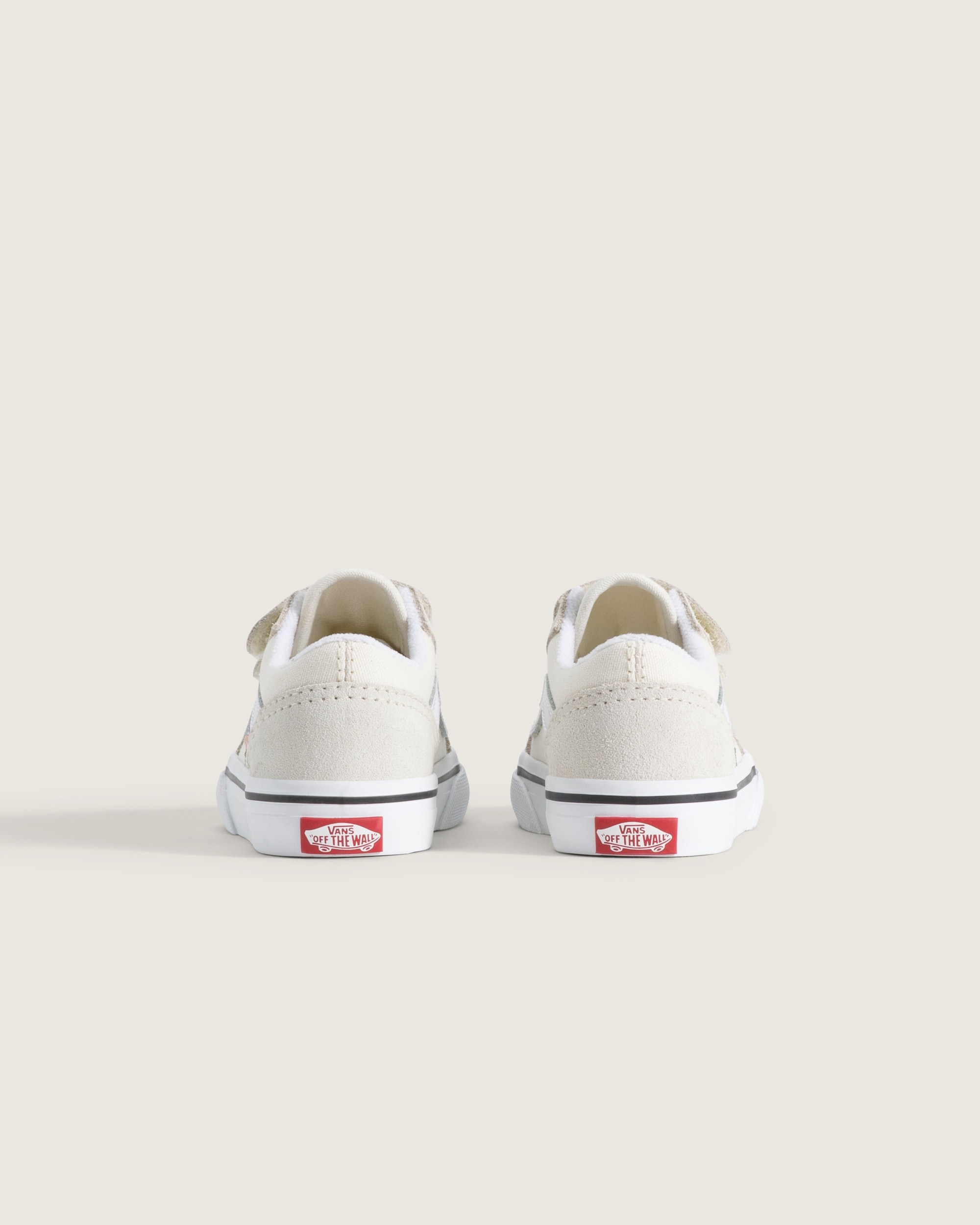 Toddler Old Skool V Shoe VANS Marshmallow White ALT3