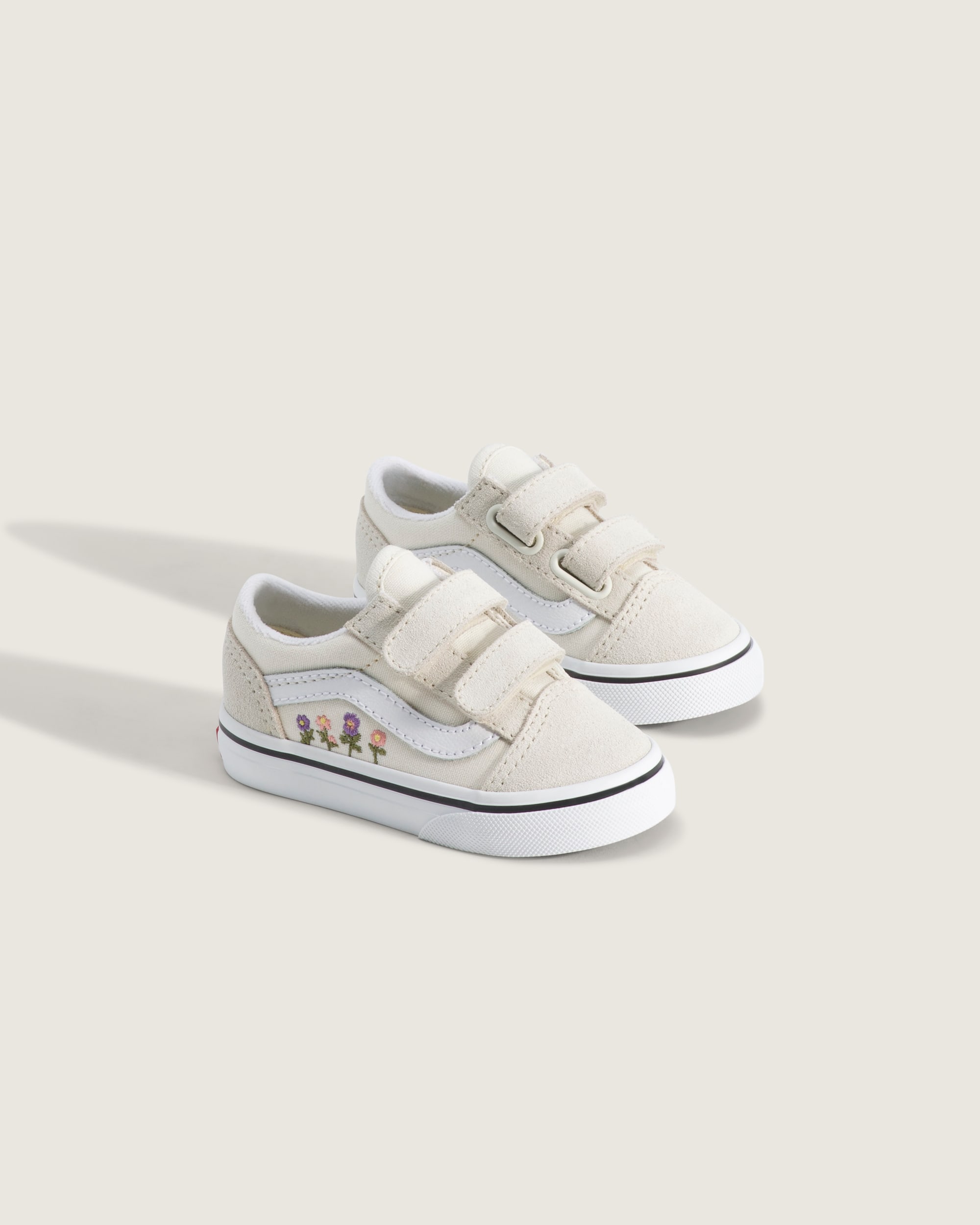 Toddler Old Skool V Shoe VANS Marshmallow White ALT1