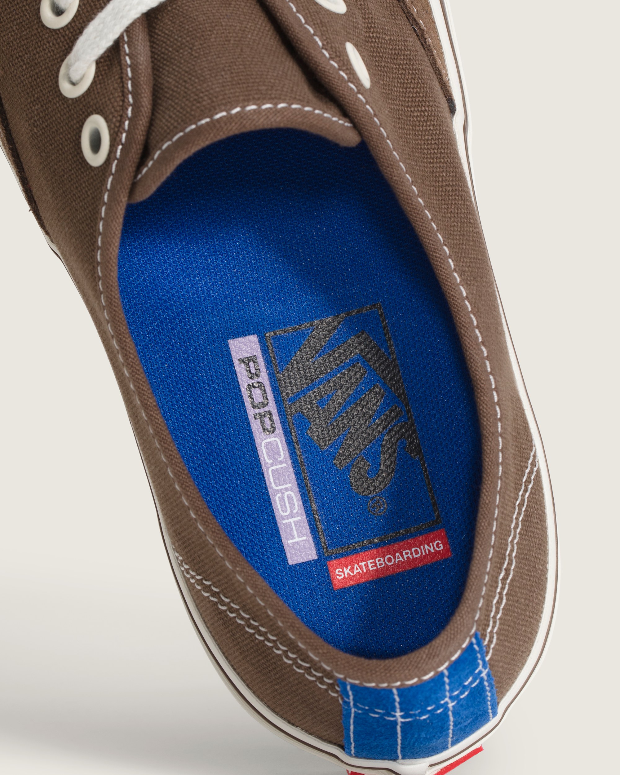 Skate Authentic Shoe VANS Cocoa Brown ALT4