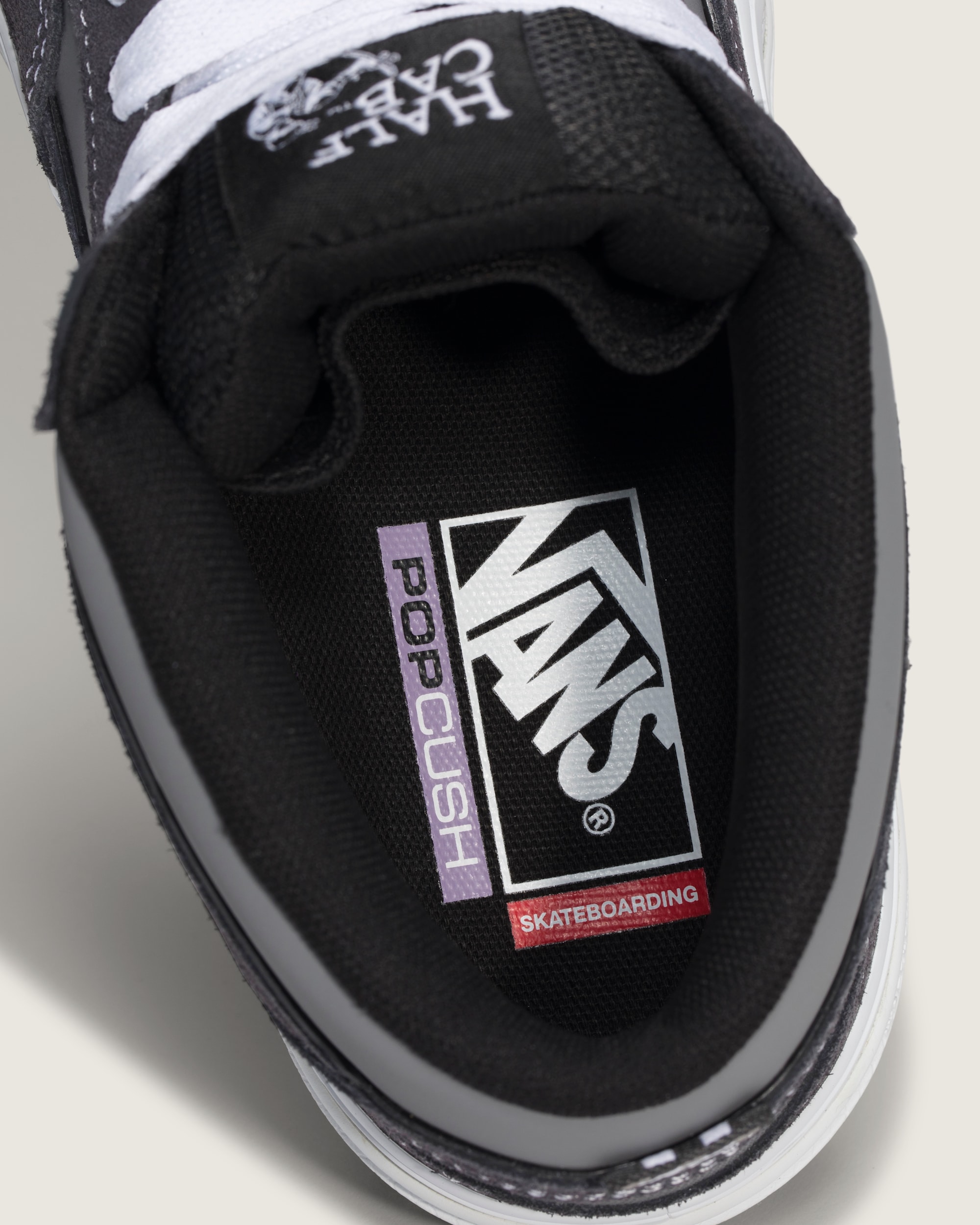 Skate Half Cab Wafflecup Shoe VANS Grey ALT4