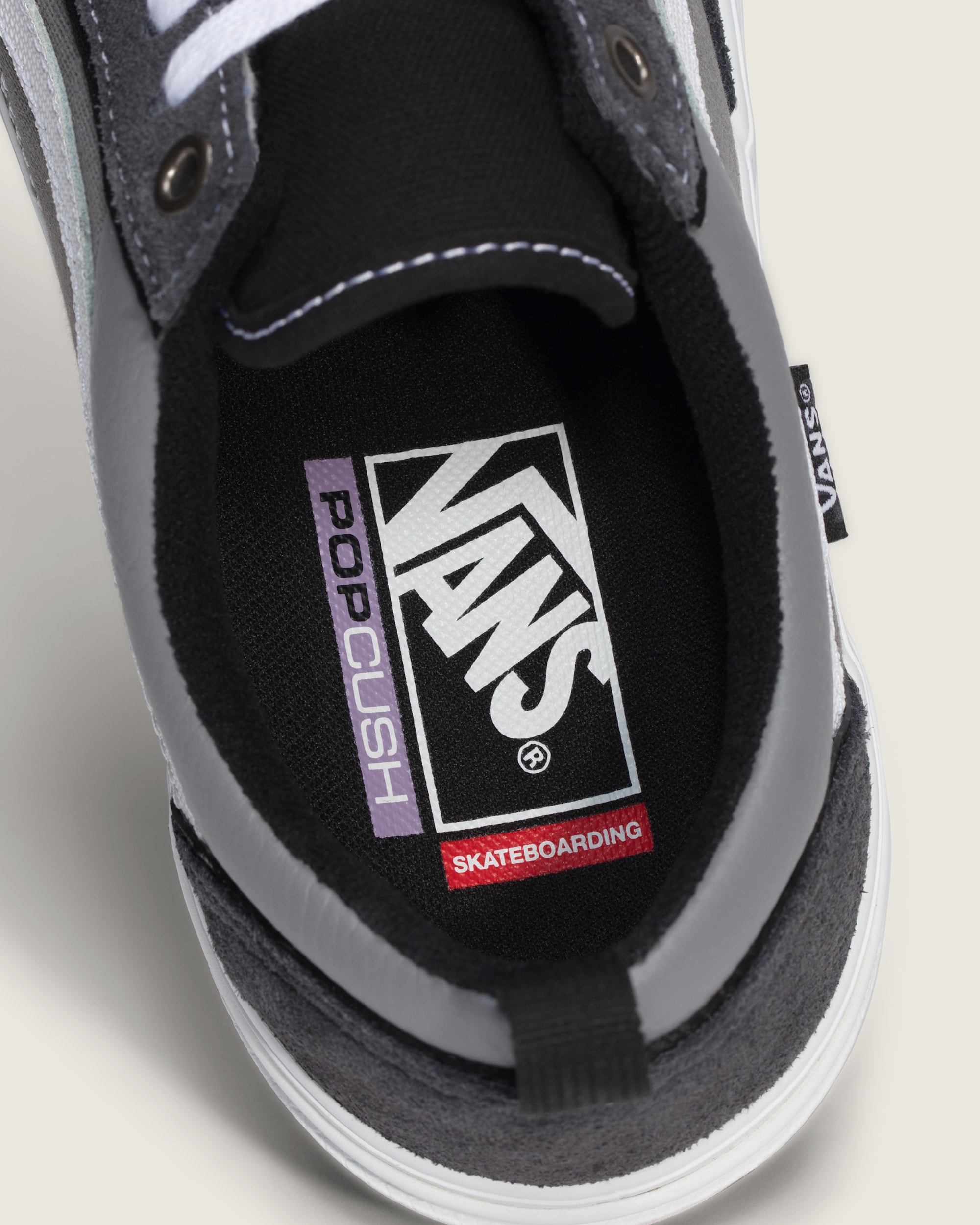 Skate Old Skool Wafflecup Shoe VANS Grey ALT4