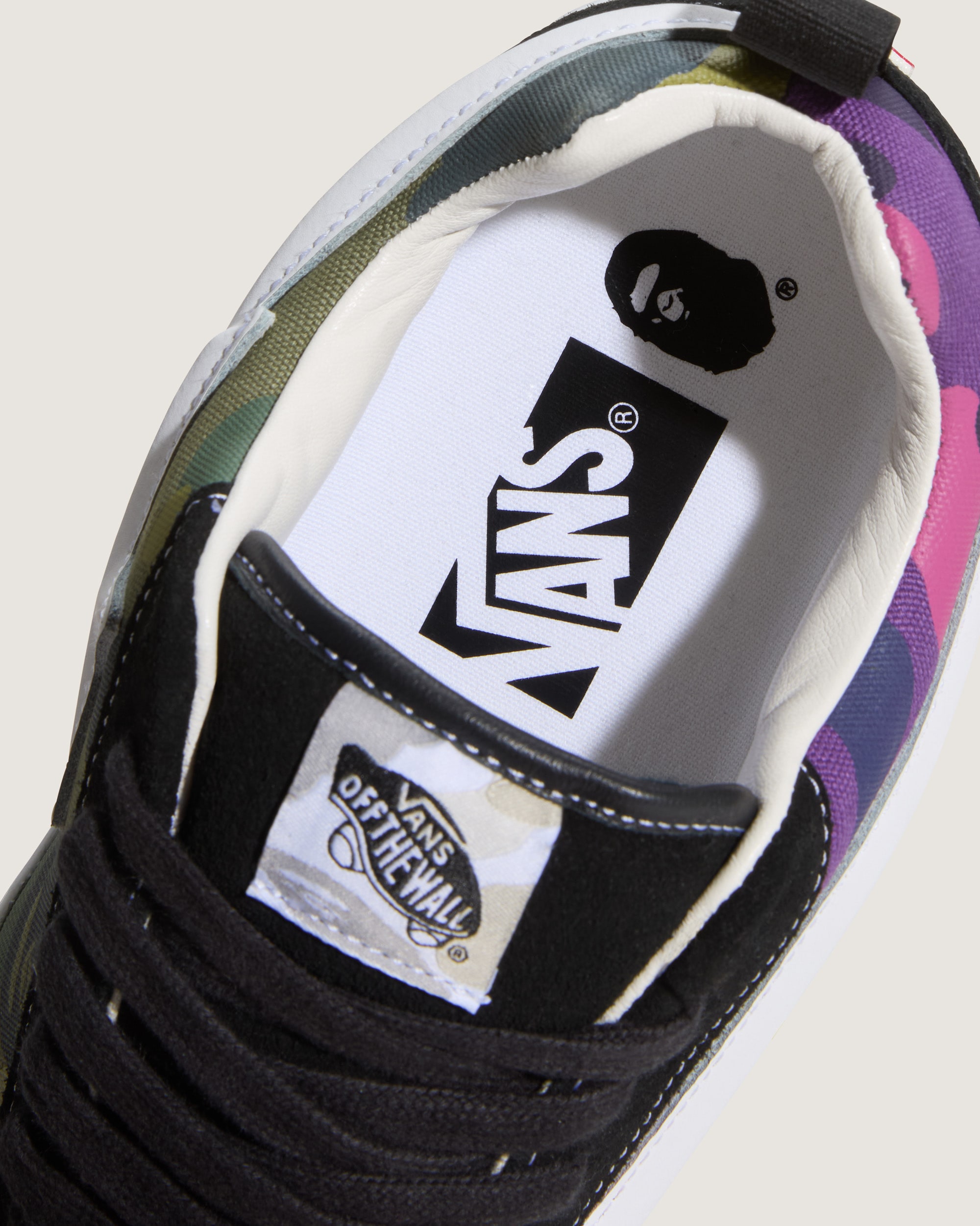Vans x BAPE Premium Knu Skool VANS Camo Green ALT8