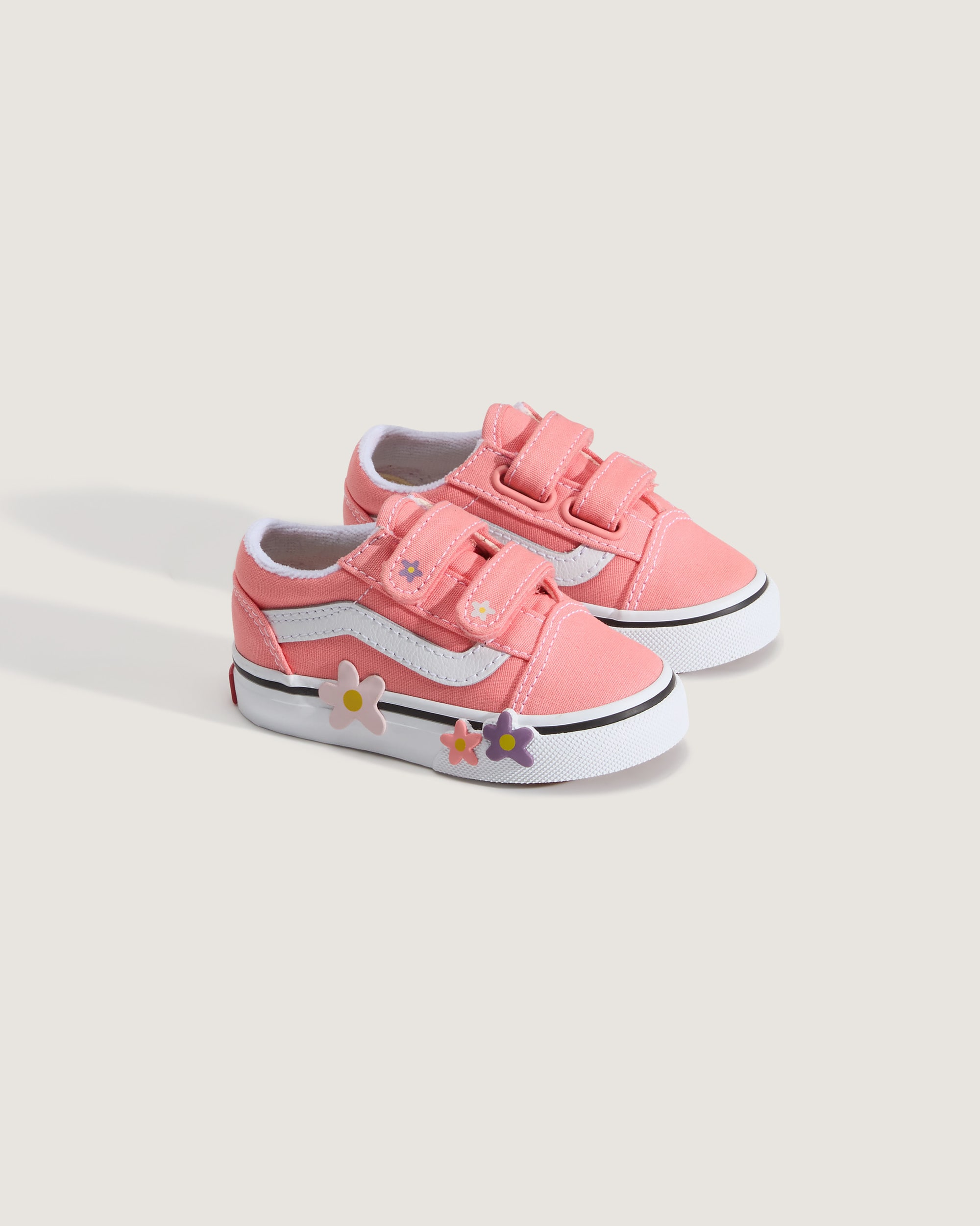 Toddler Old Skool V Shoe VANS Sunset Blush Pink ALT1