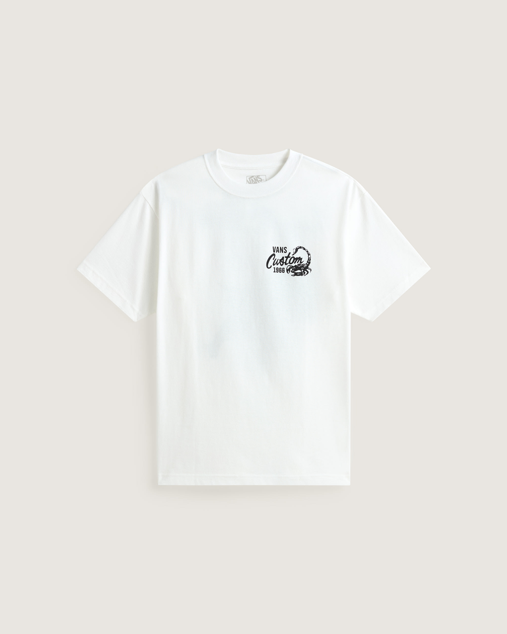 Custom Cat TShirt VANS White HERO