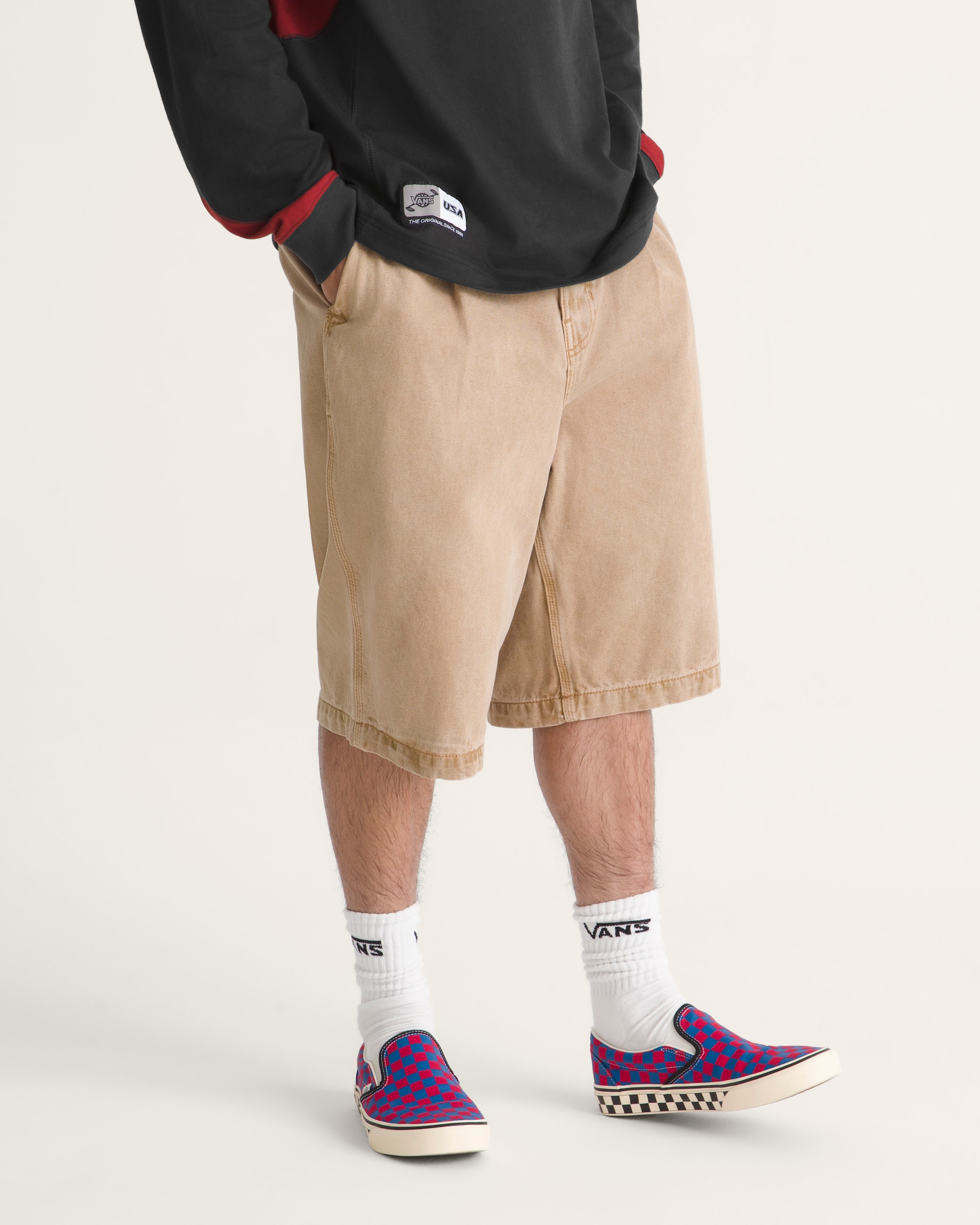 Authentic Chino Baggy Short in Incense Brown | Vans