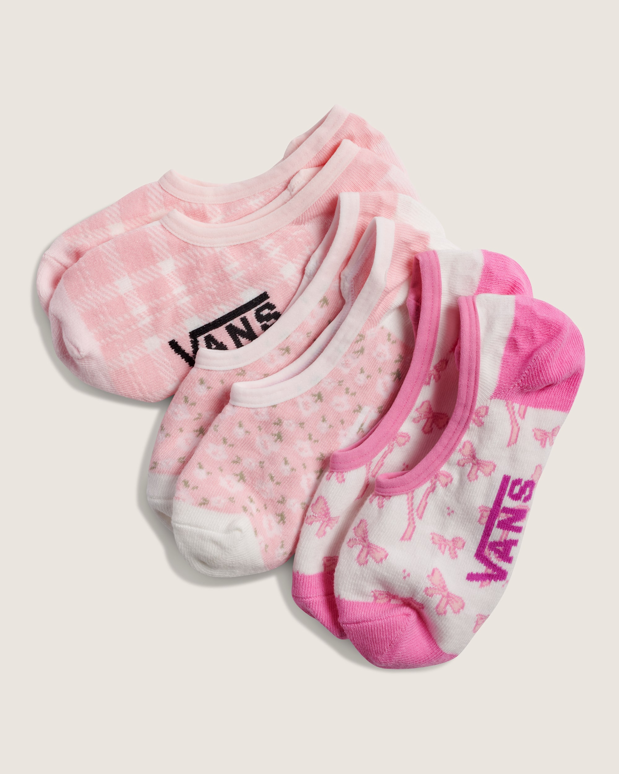 Ditsy Canoodle Sock VANS Misty Mauve HERO