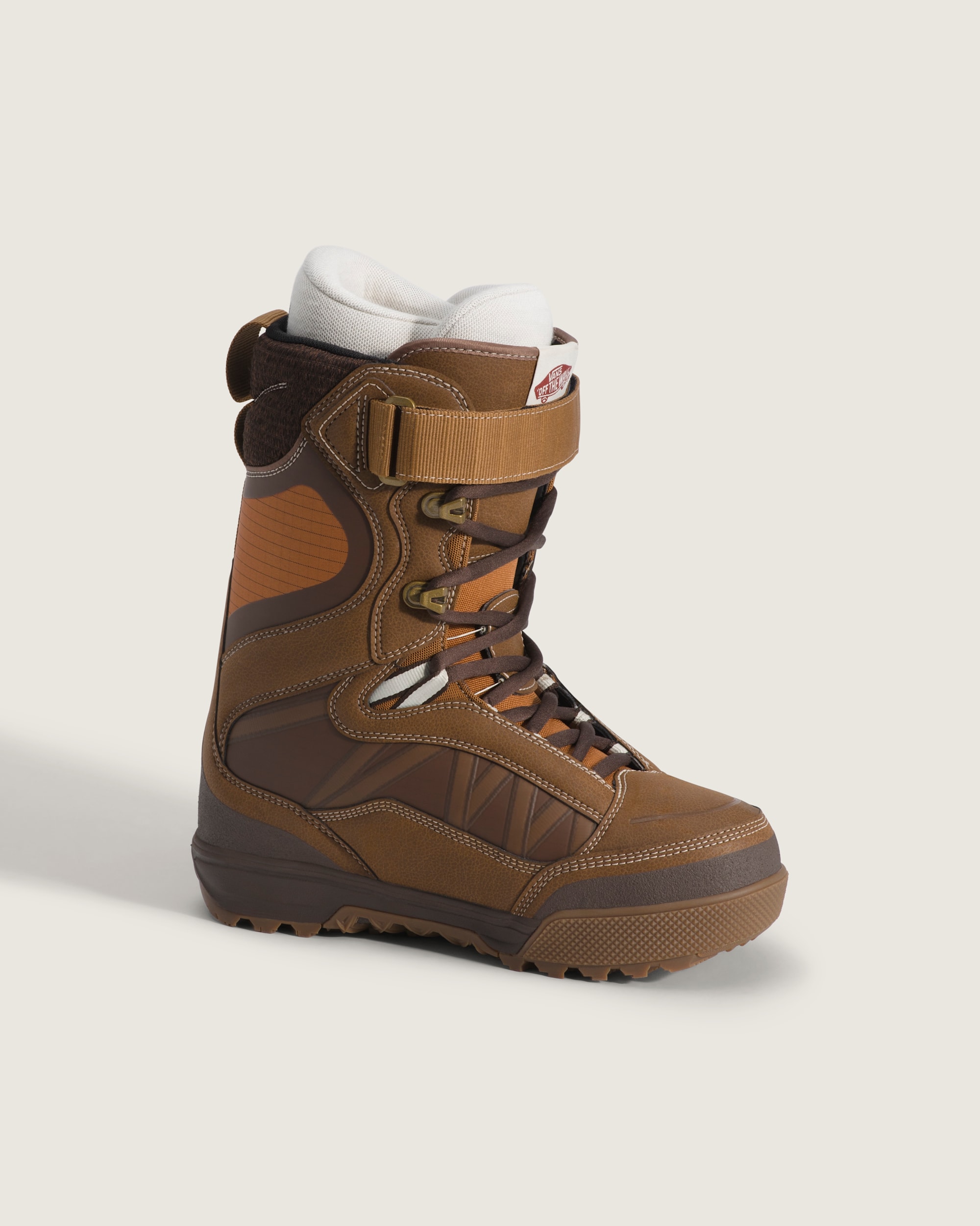 Womens Luna Pro 20 Snowboard Boot VANS Glazed Ginger Brown  Gum Brown ALT2