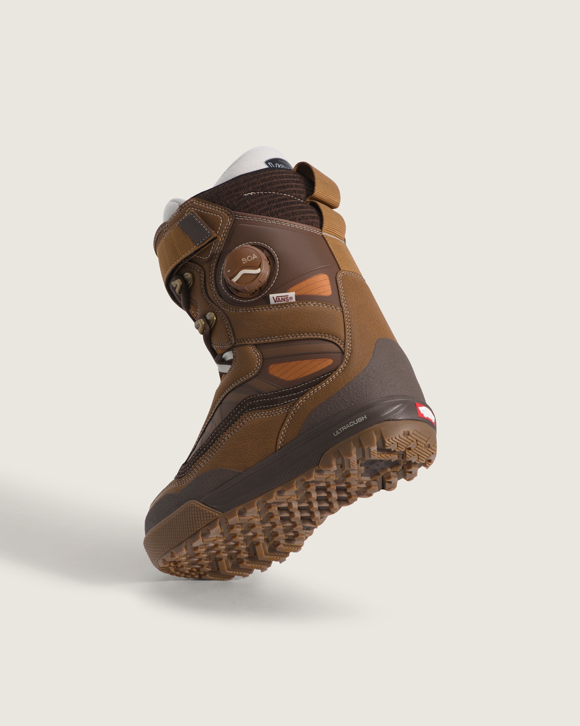 Womens Luna Pro 20 Snowboard Boot VANS Glazed Ginger Brown  Gum Brown ALT3