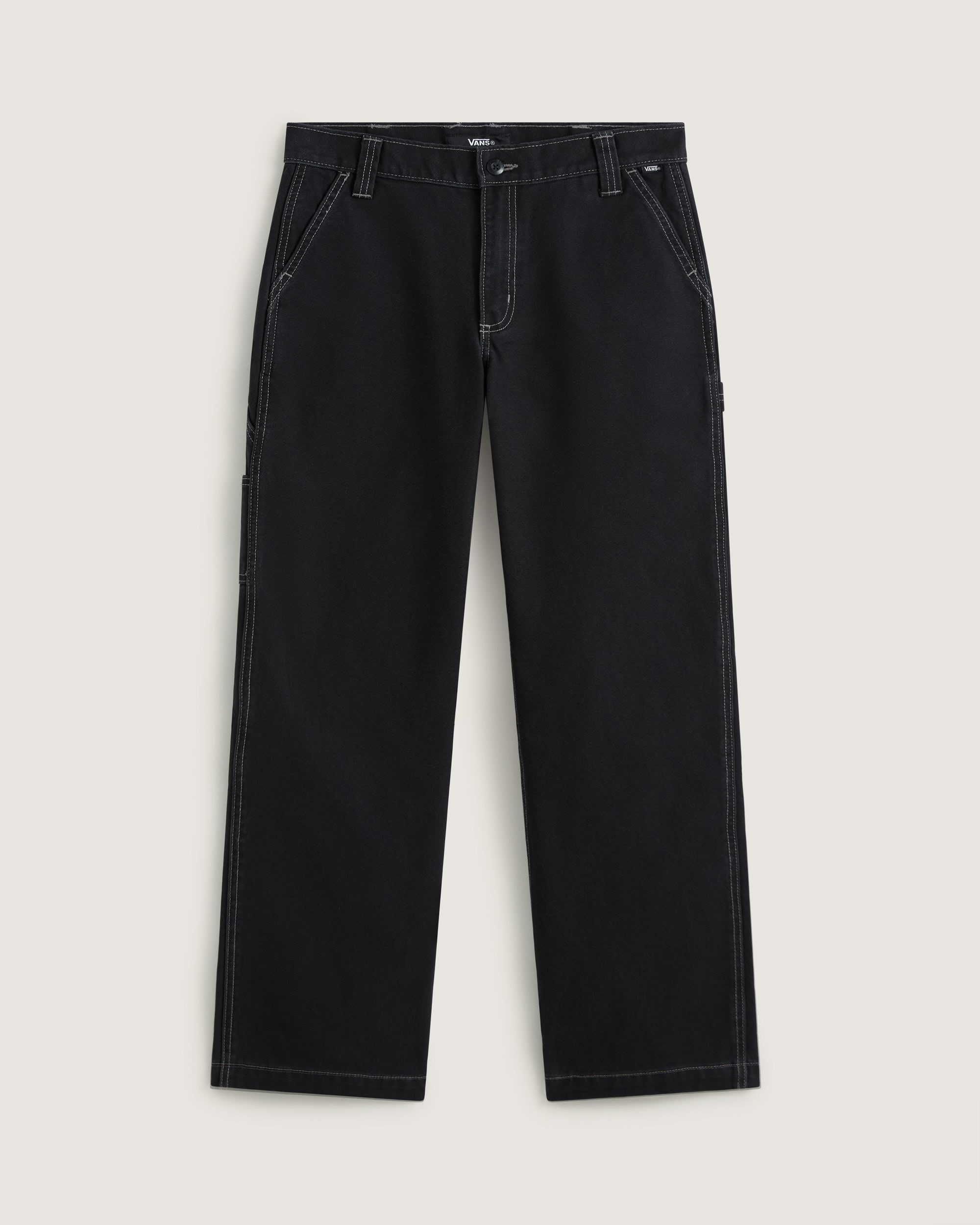 Chore Mid Rise Straight Pants VANS Black HERO
