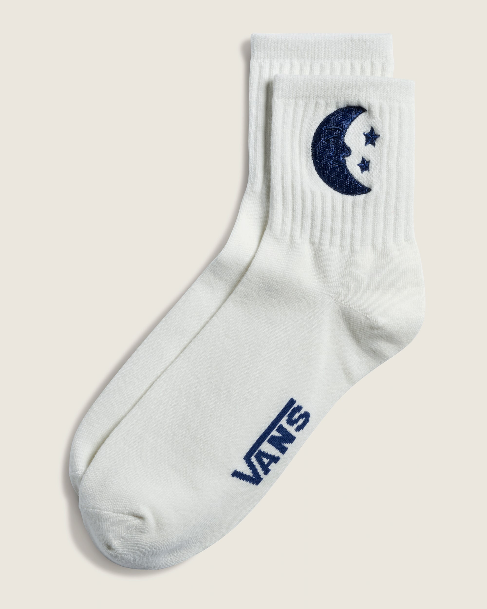 Mood Half Crew Socks VANS Marshmallow White HERO