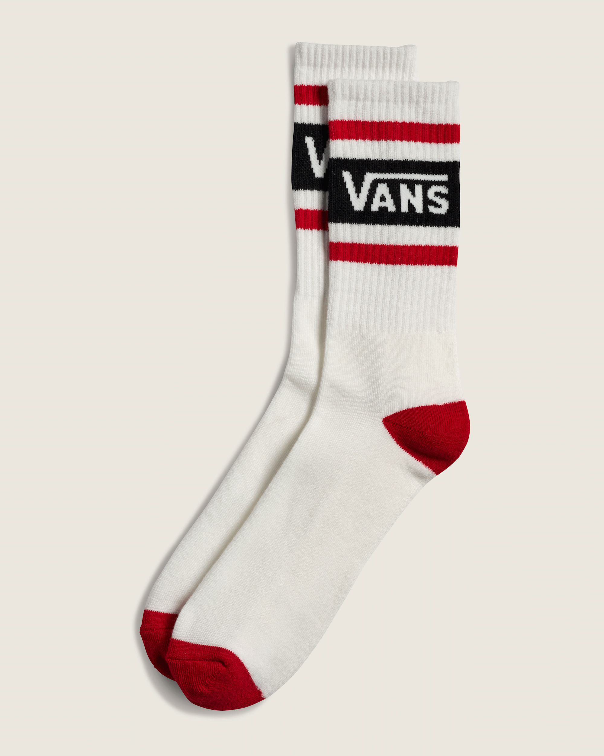 Vans Drop V Crew Socks VANS Racing Red HERO