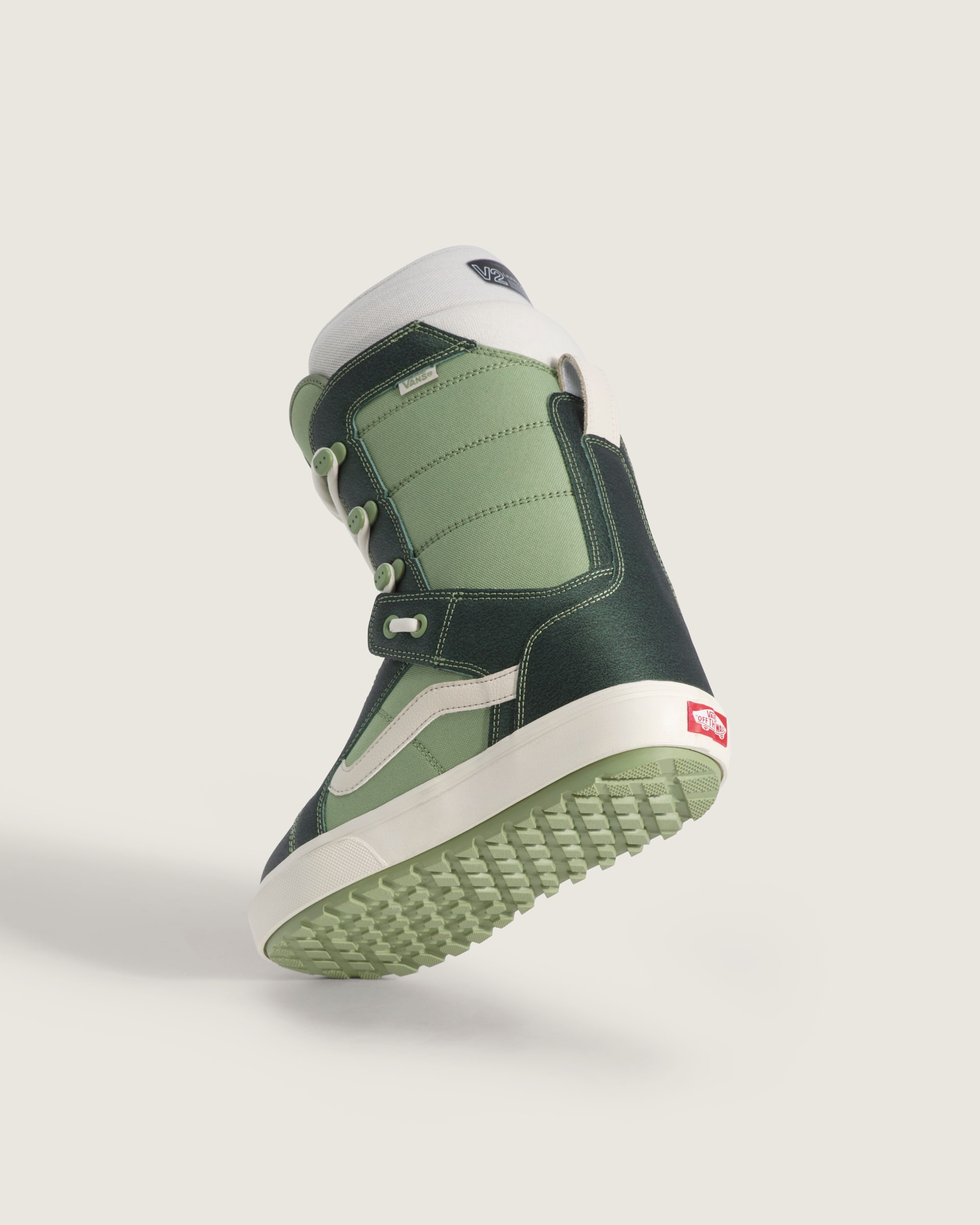 Womens HiStandard Pro Snowboard Boot VANS Neutral Olive Green ALT3