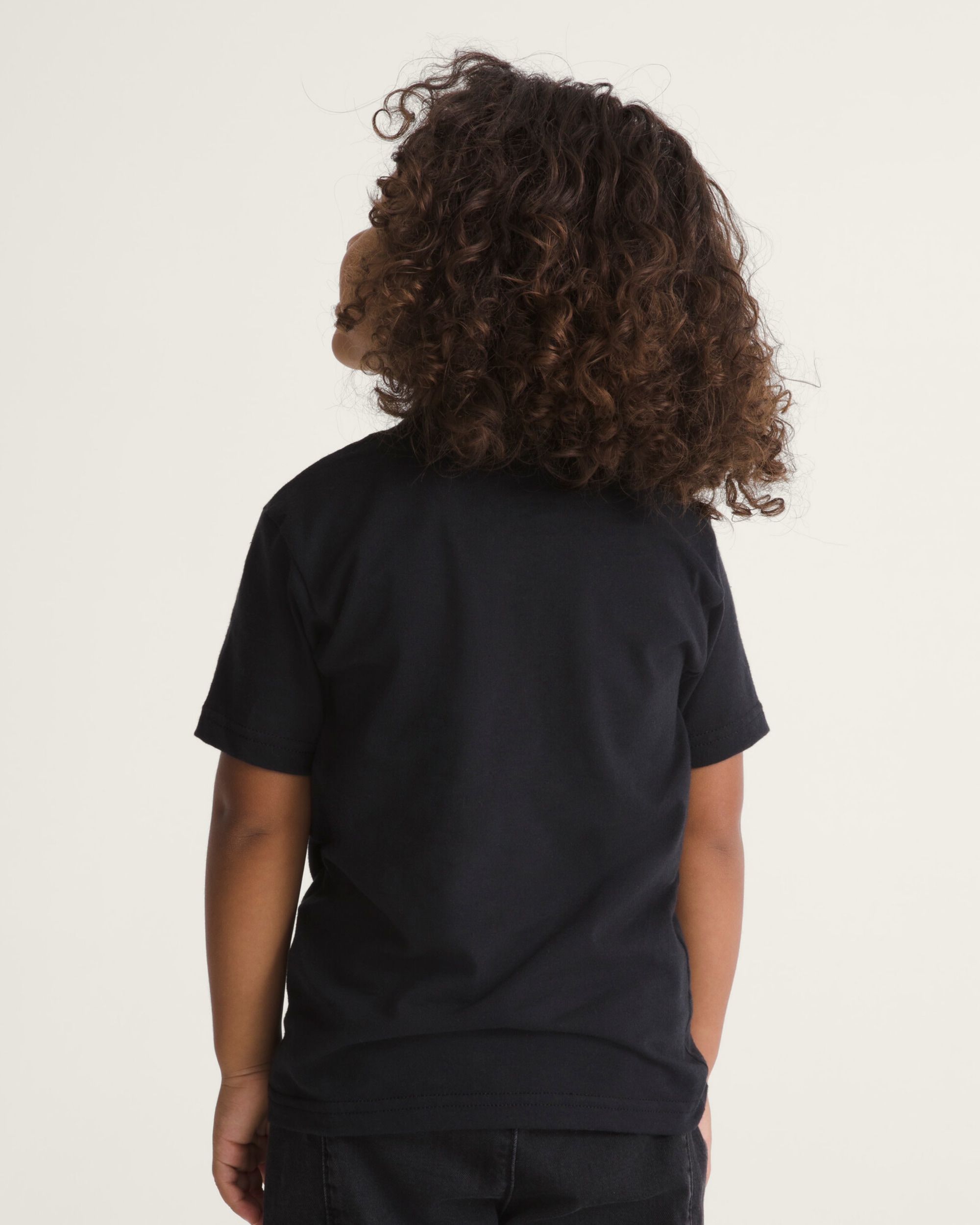 Little Kids Rolled Fresh TShirt VANS Black ALT3