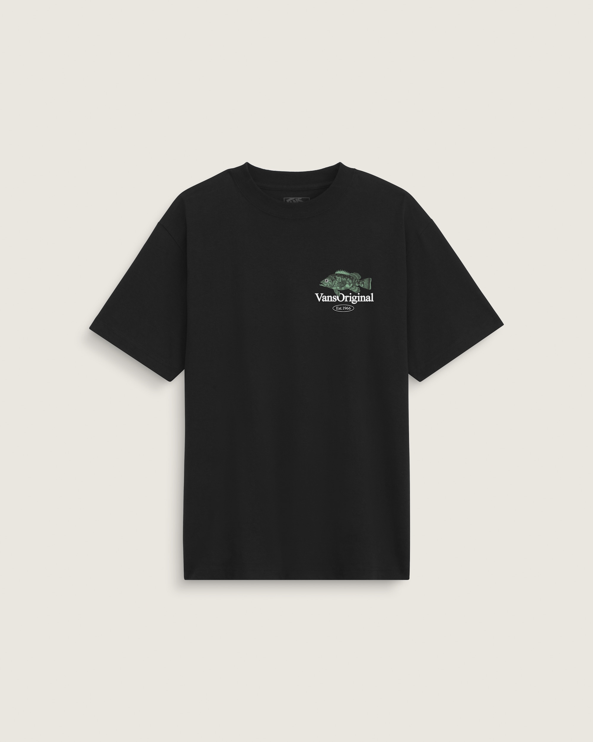 Bait and Tackle TShirt VANS Black ALT1