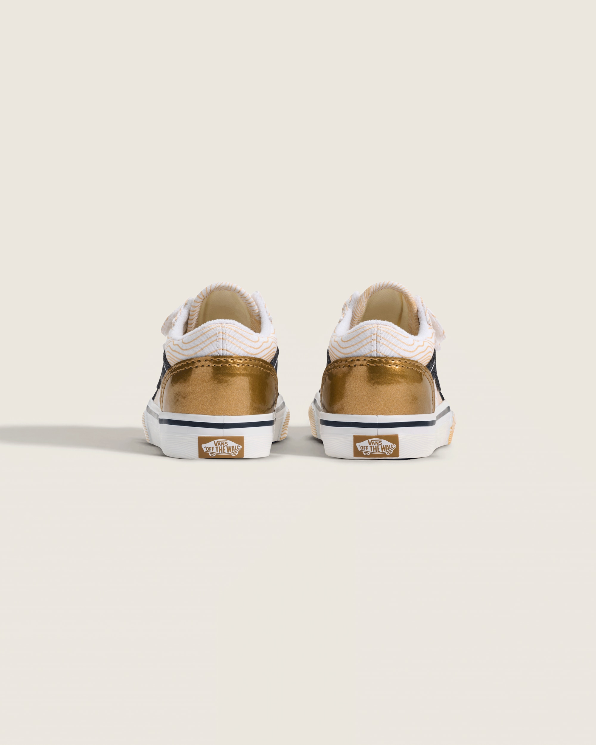 KPop Demon Hunters x Vans Toddler Old Skool V Shoe VANS KPop Demon Hunters Golden ALT3