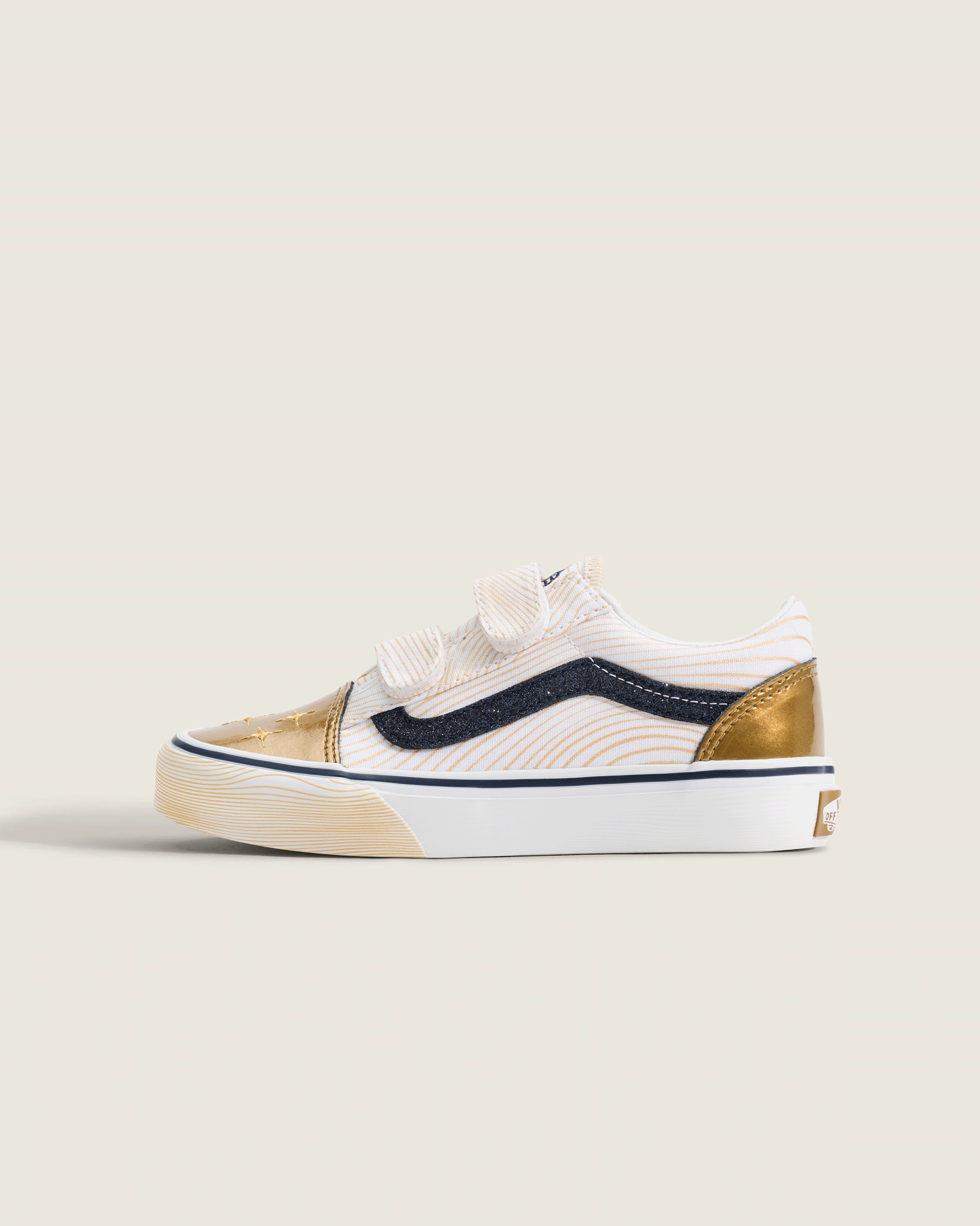 KPop Demon Hunters x Vans Little Kids Old Skool V Shoe VANS KPop Demon Hunters Golden HERO