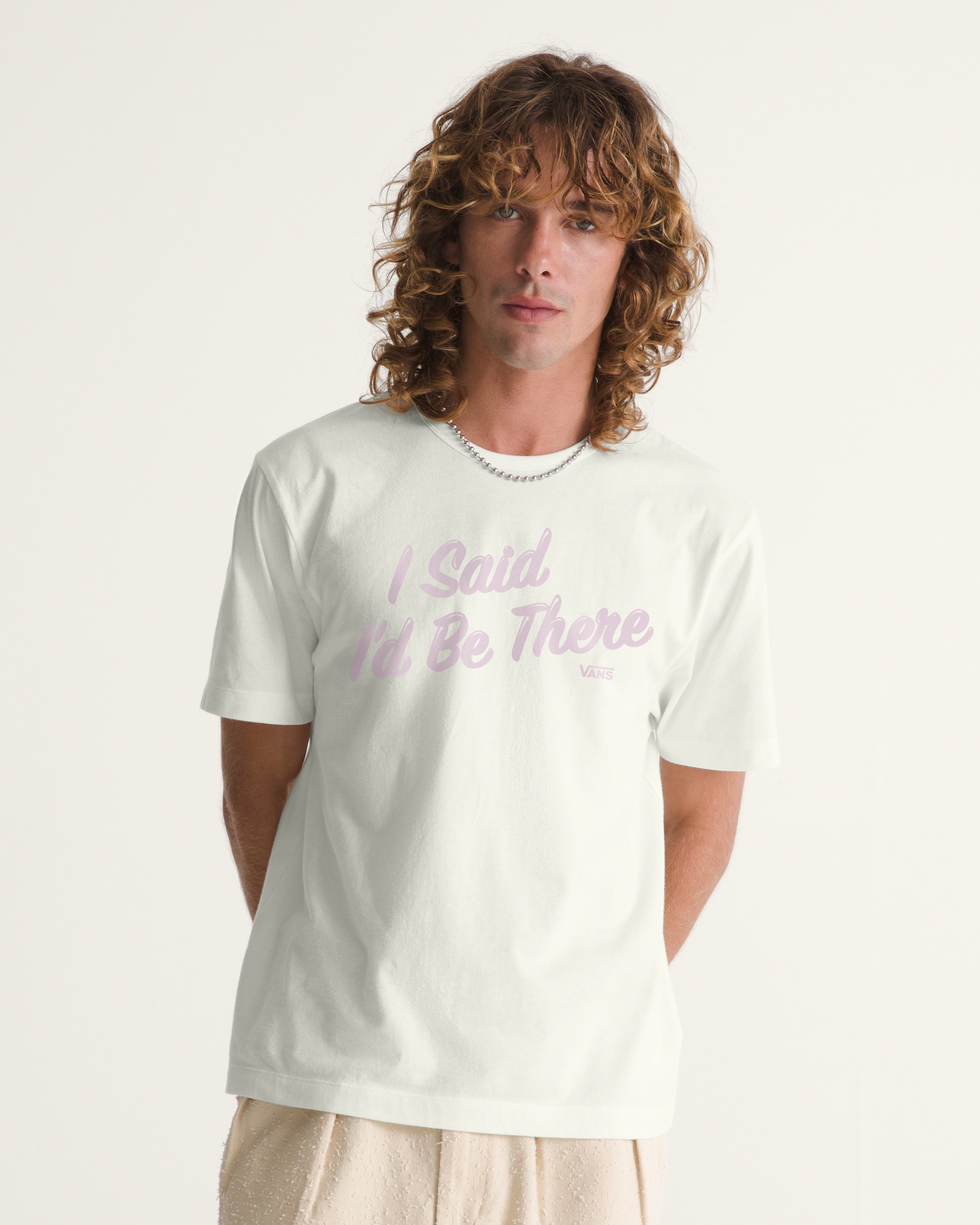 I Said Id Be There TShirt VANS Marshmallow White ALT2